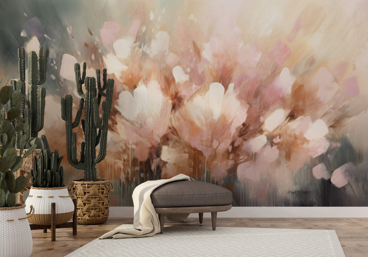 Fototapeta o nazwie Petal Whisper użyta w aranzacji wnętrza.