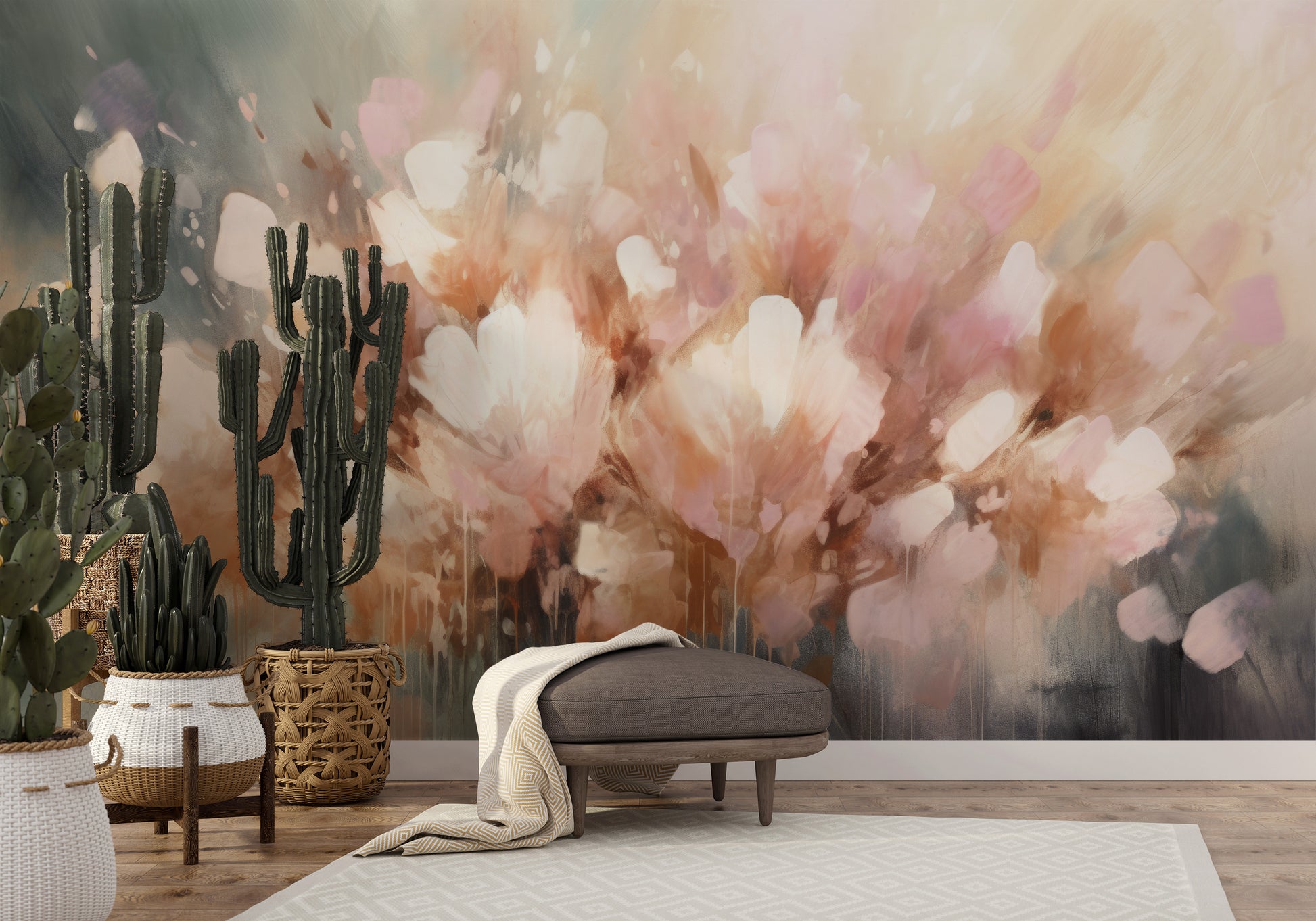 Fototapeta o nazwie Petal Whisper użyta w aranzacji wnętrza.