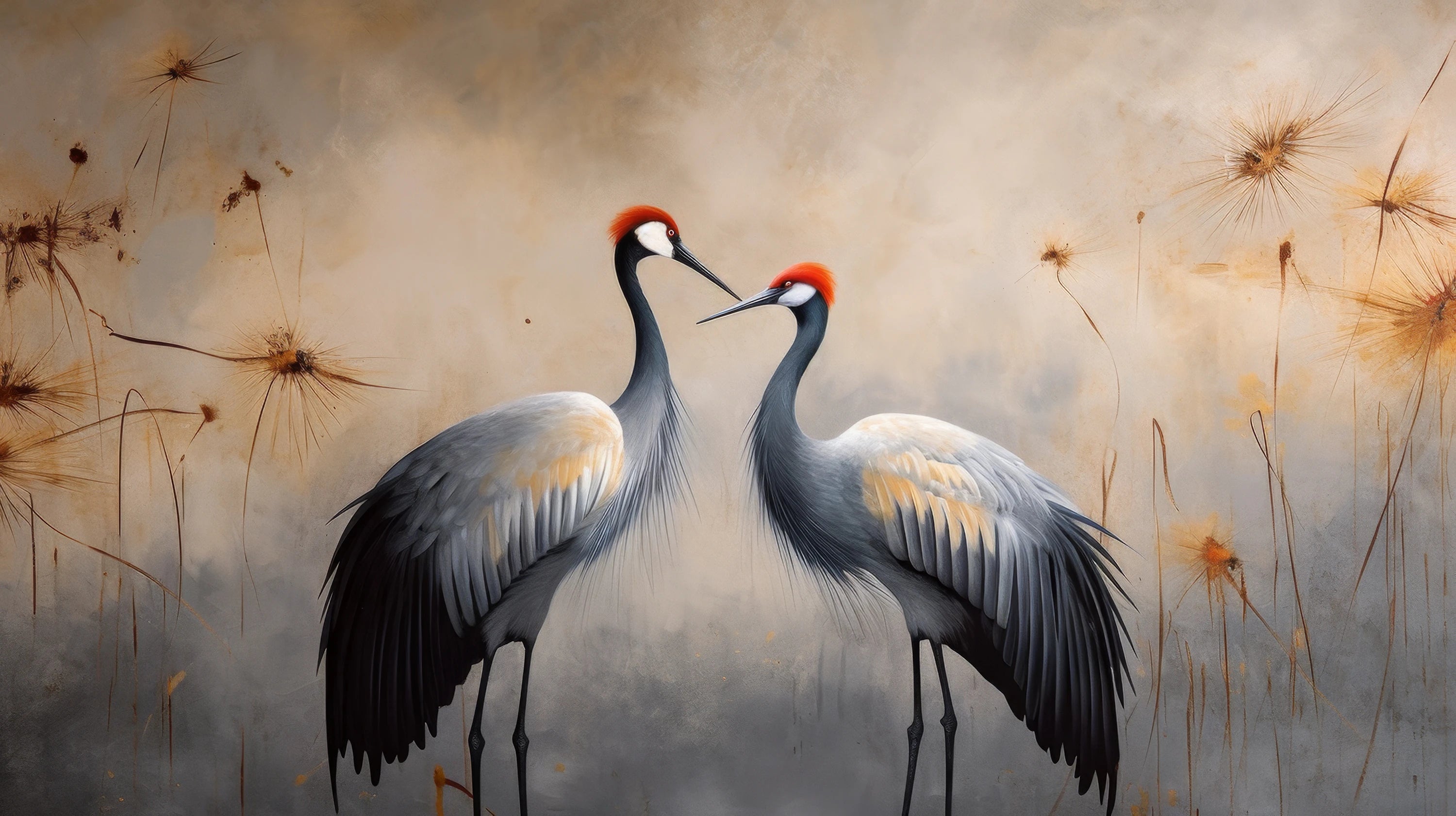 Mustervorschau: Prezentacja całego wzoru fototapety o nazwie Passionate Glance