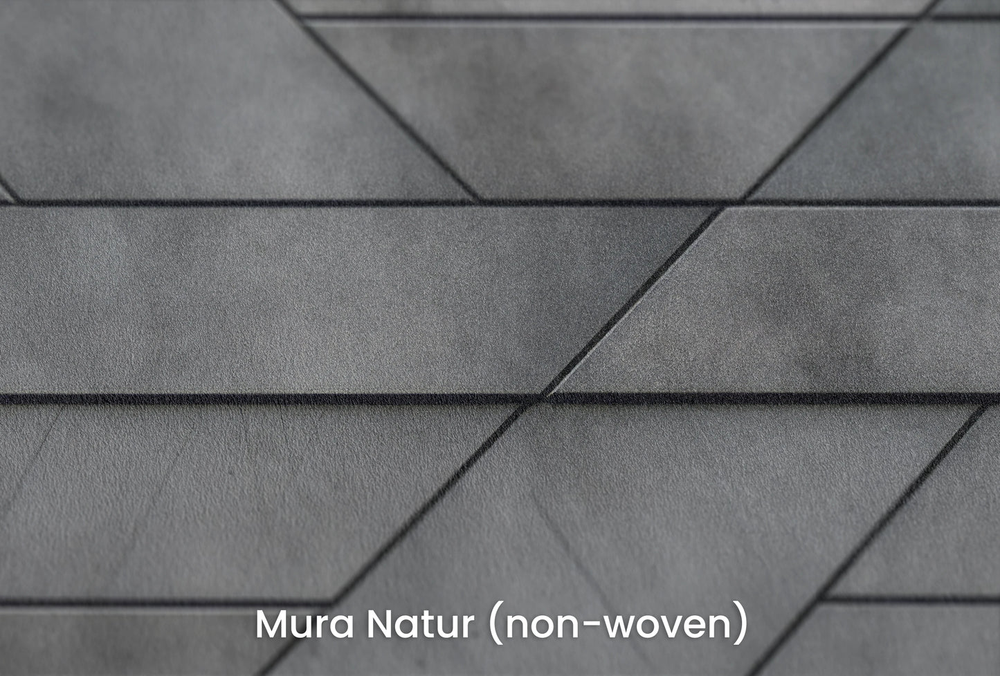 Zbliżenie na artystyczną fototapetę o nazwie Diagonal Array na podłożu Mura Natur (non-woven) - naturalne i ekologiczne podłoże.