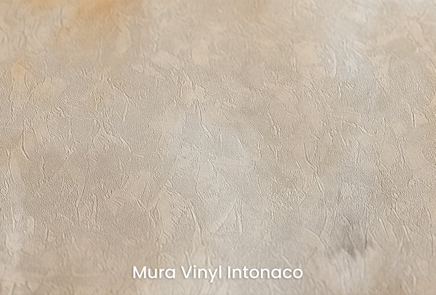 Zbliżenie na artystyczną fototapetę o nazwie AURORA SMOKE CASCADE na podłożu Mura Vinyl Intonaco - struktura tartego tynku.