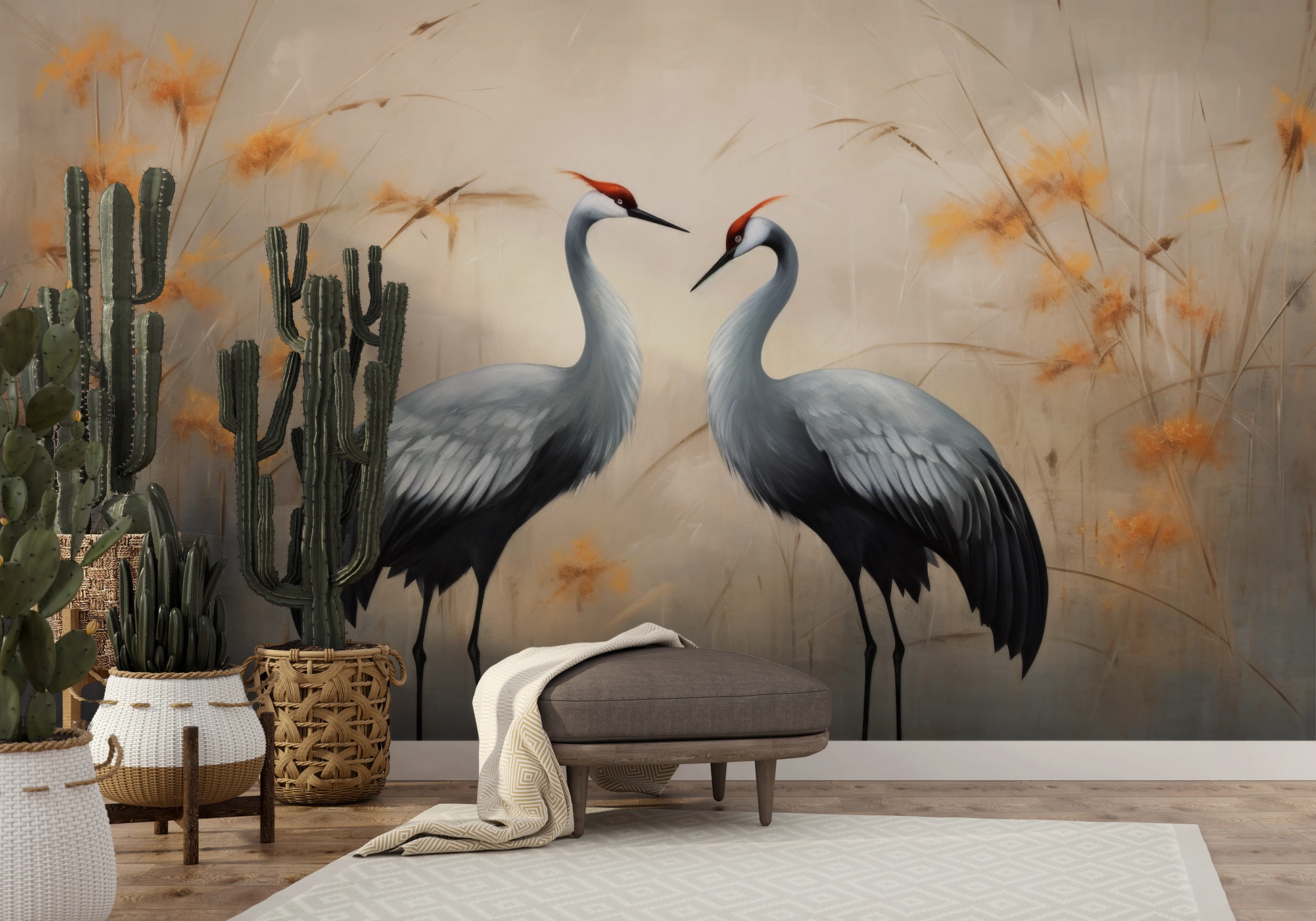 Fototapeta o nazwie Harmony in Gold użyta w aranzacji wnętrza.