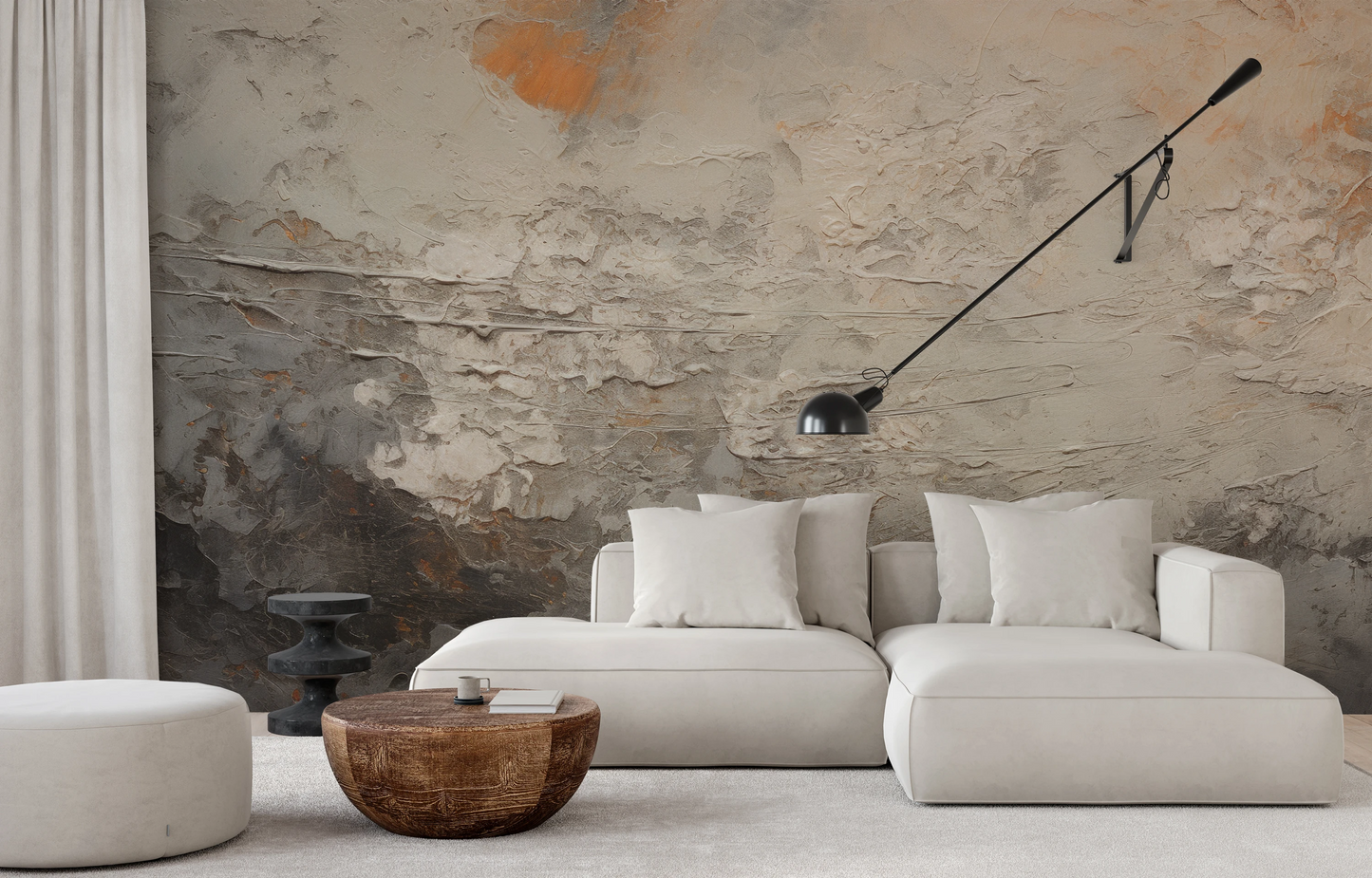 Fototapeta malowana o nazwie Mercury's Veins pokazana w aranżacji wnętrza.