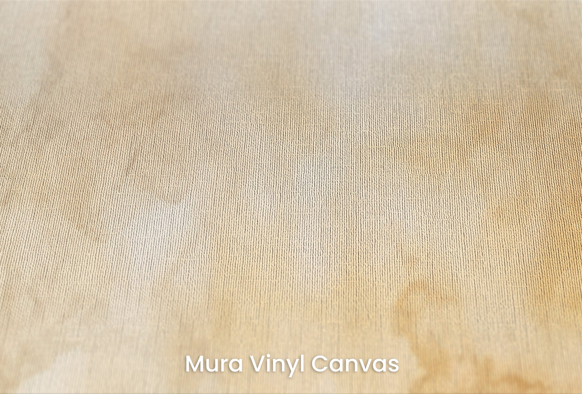Zbliżenie na artystyczną fototapetę o nazwie CELESTIAL DAWN MURAL na podłożu Mura Vinyl Canvas - faktura naturalnego płótna.