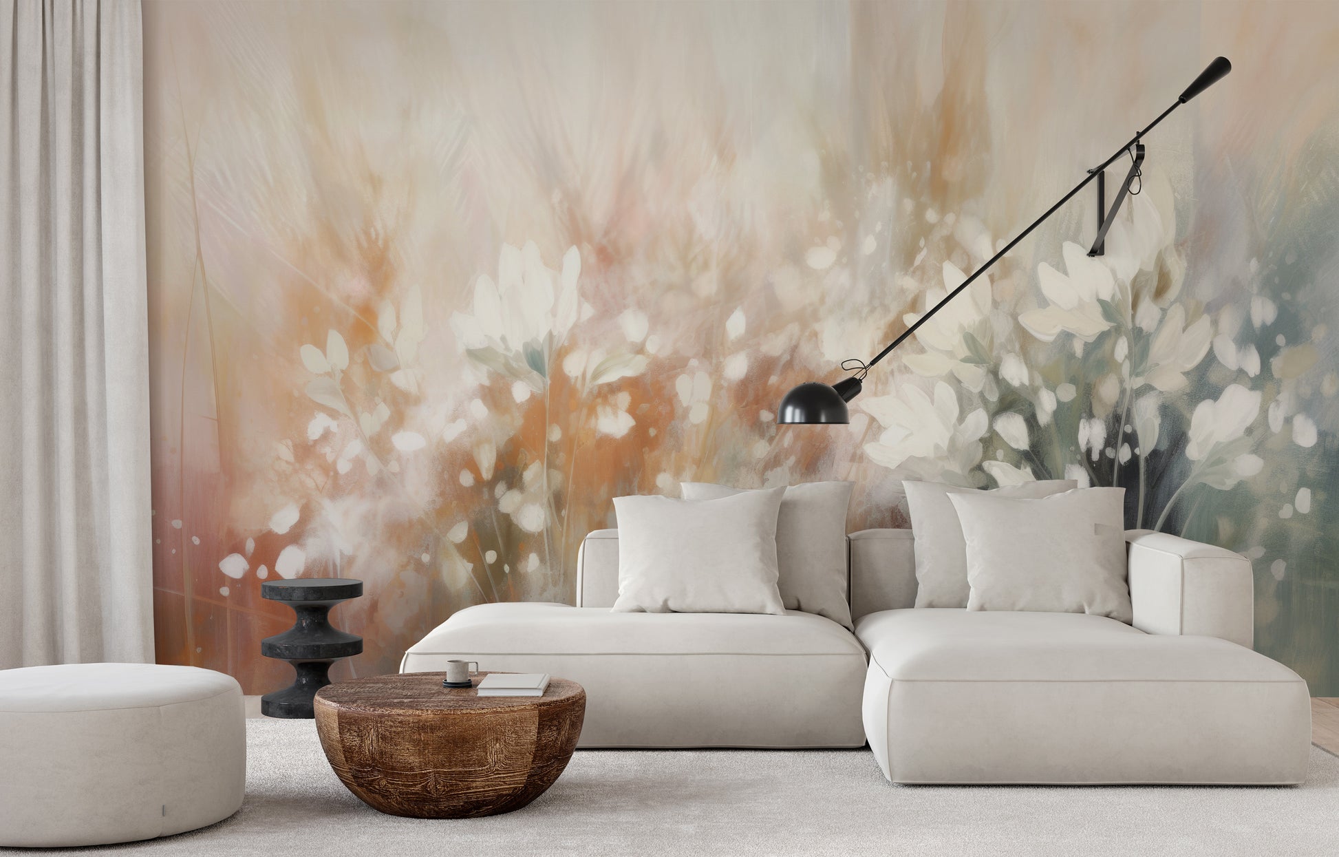 Fototapeta o nazwie Soft Petal Dance użyta w aranzacji wnętrza.