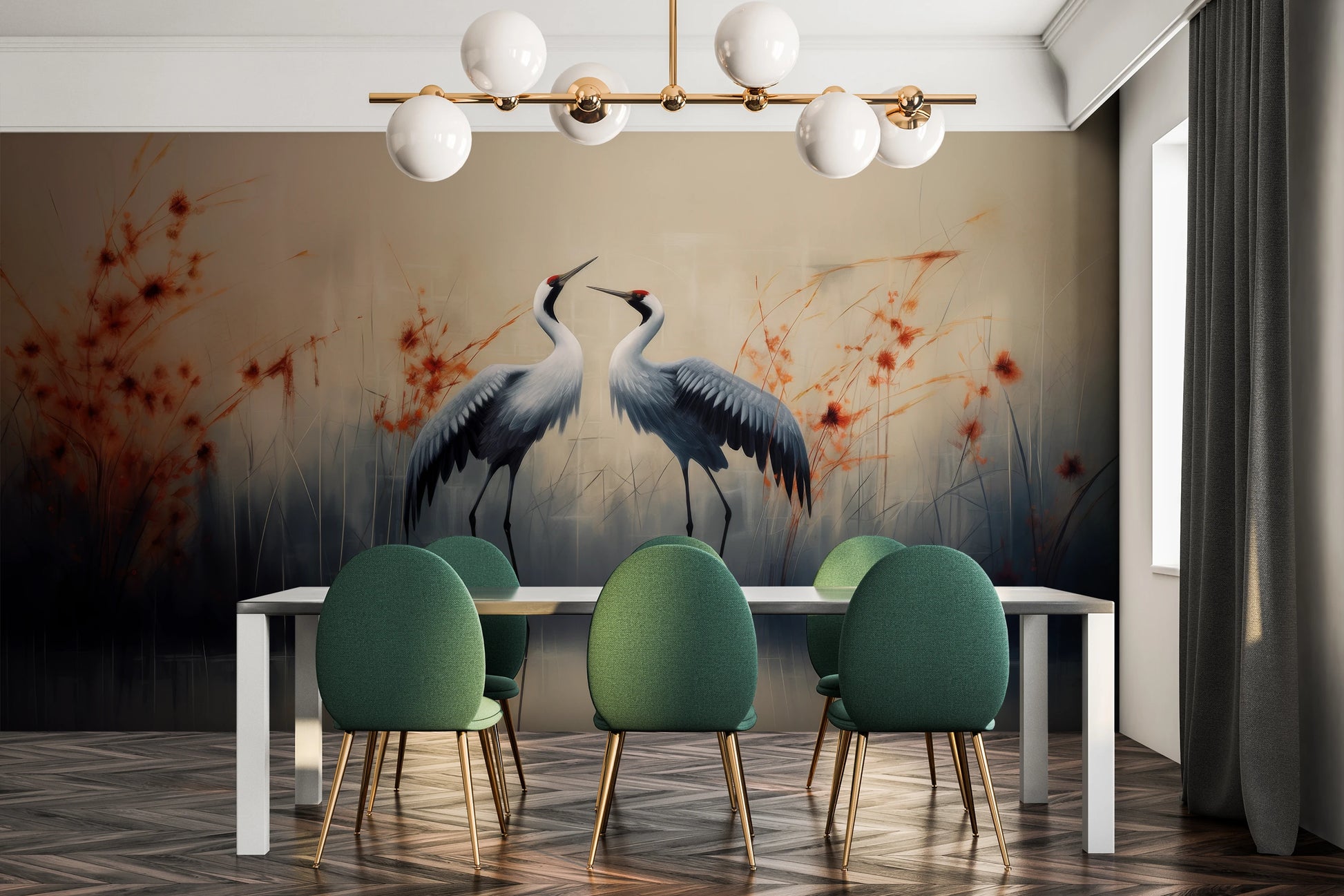 Fototapeta o nazwie Morning Mist użyta w aranzacji wnętrza.