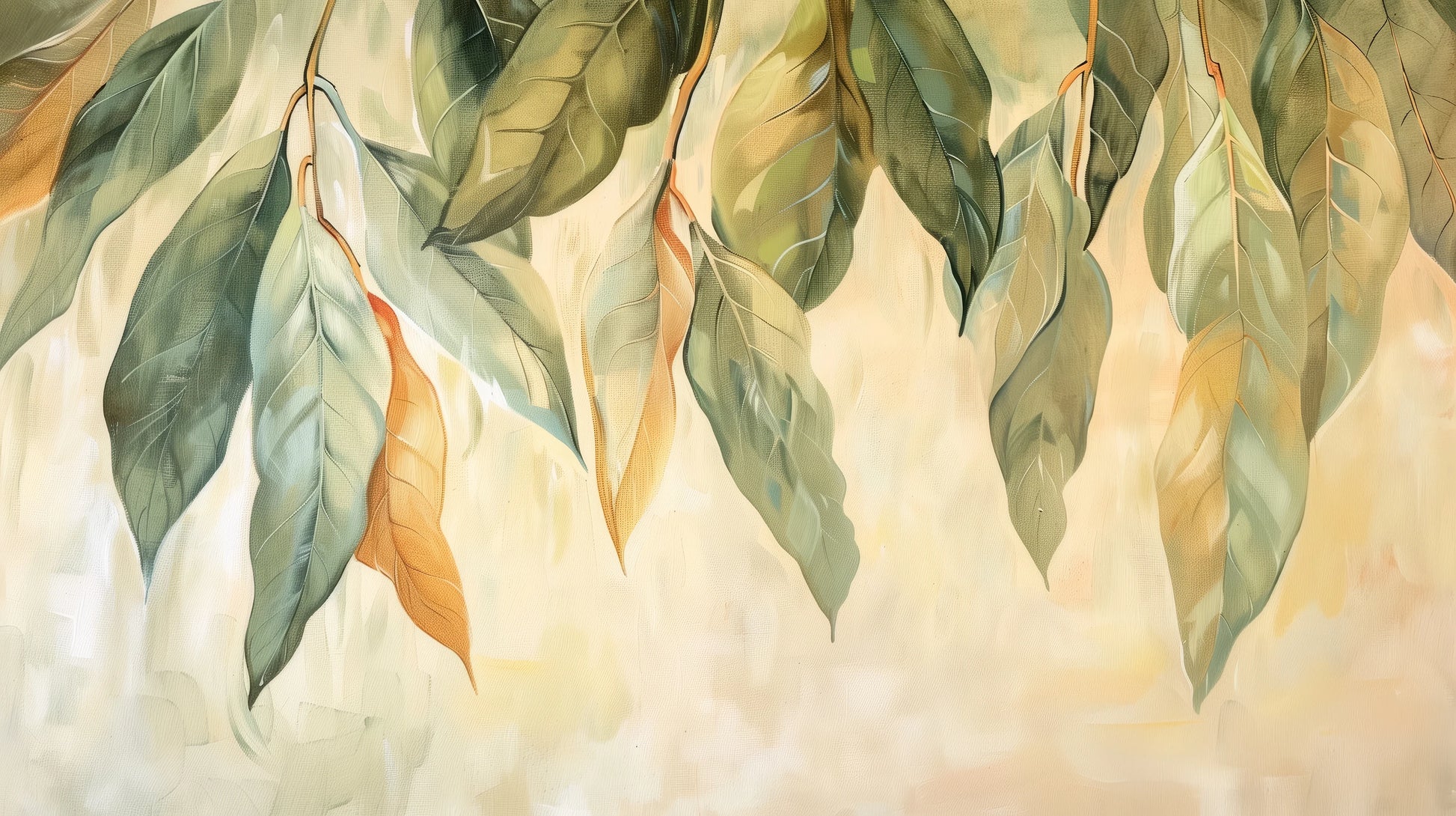 Prezentacja całego wzoru fototapety o nazwie Whimsical Fall