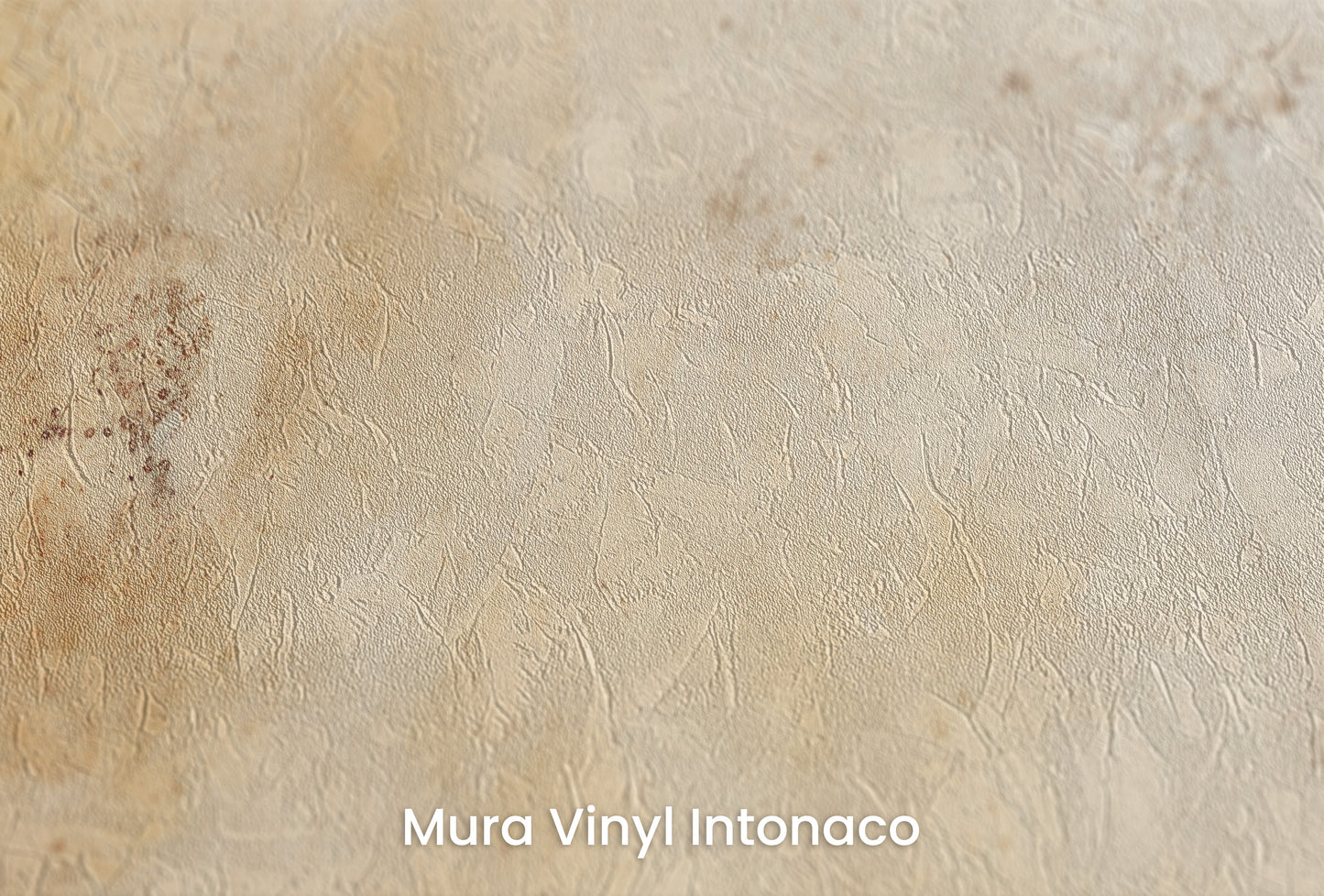 Zbliżenie na artystyczną fototapetę o nazwie EARTHEN WARMTH EMBRACE na podłożu Mura Vinyl Intonaco - struktura tartego tynku.