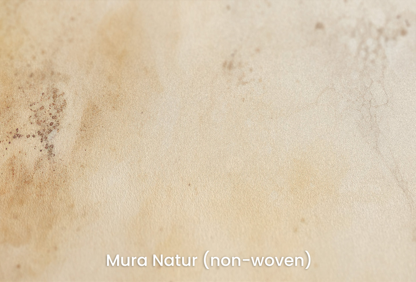Zbliżenie na artystyczną fototapetę o nazwie EARTHEN WARMTH EMBRACE na podłożu Mura Natur (non-woven) - naturalne i ekologiczne podłoże.