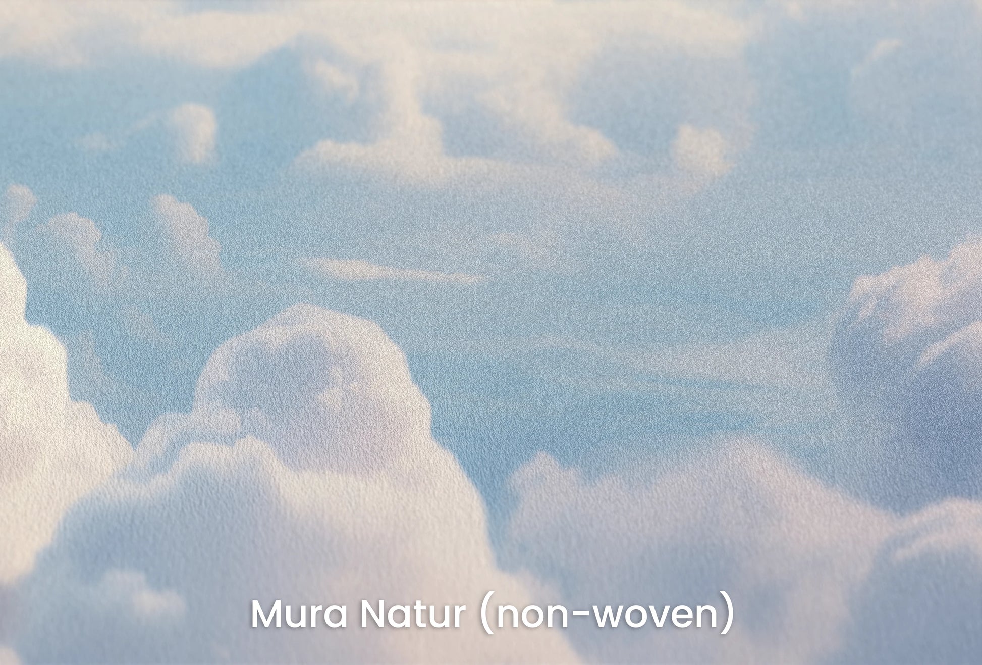 Zbliżenie na artystyczną fototapetę o nazwie Ethereal Glow na podłożu Mura Natur (non-woven) - naturalne i ekologiczne podłoże.