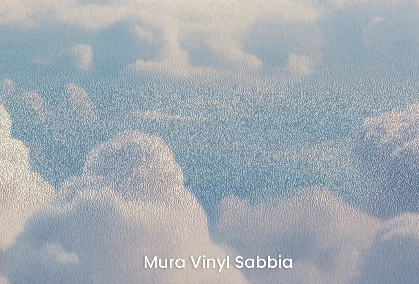 Zbliżenie na artystyczną fototapetę o nazwie Ethereal Glow na podłożu Mura Vinyl Sabbia struktura grubego ziarna piasku.