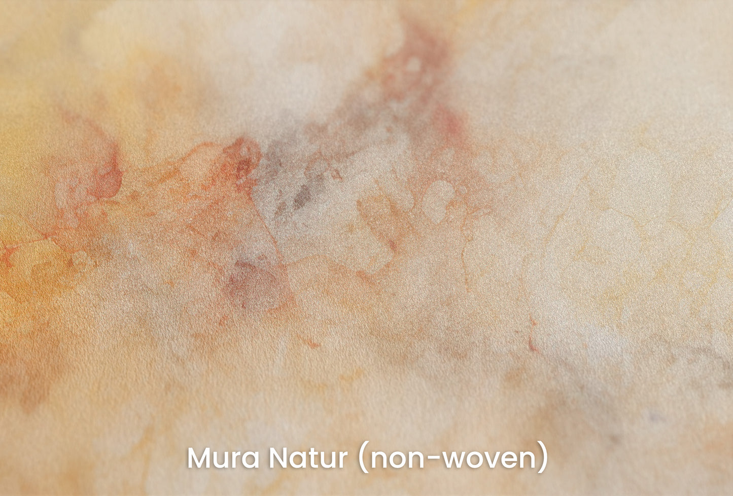 Zbliżenie na artystyczną fototapetę o nazwie AMBER DREAMSCAPE na podłożu Mura Natur (non-woven) - naturalne i ekologiczne podłoże.