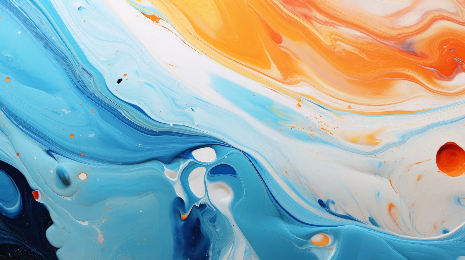 Prezentacja całego wzoru fototapety o nazwie Solar Flare #2