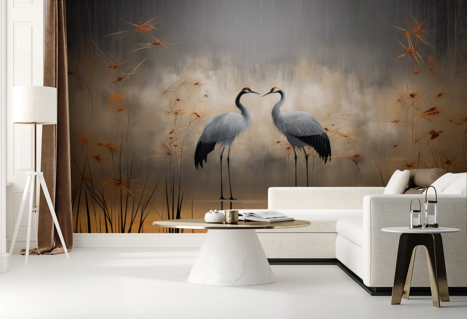 Fototapeta o nazwie Twilight Serenity użyta w aranzacji wnętrza.