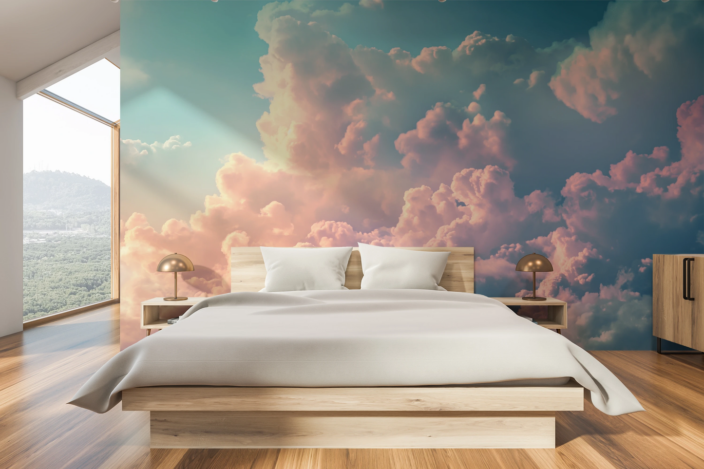 Fototapeta o nazwie Azure Canvas użyta w aranzacji wnętrza.