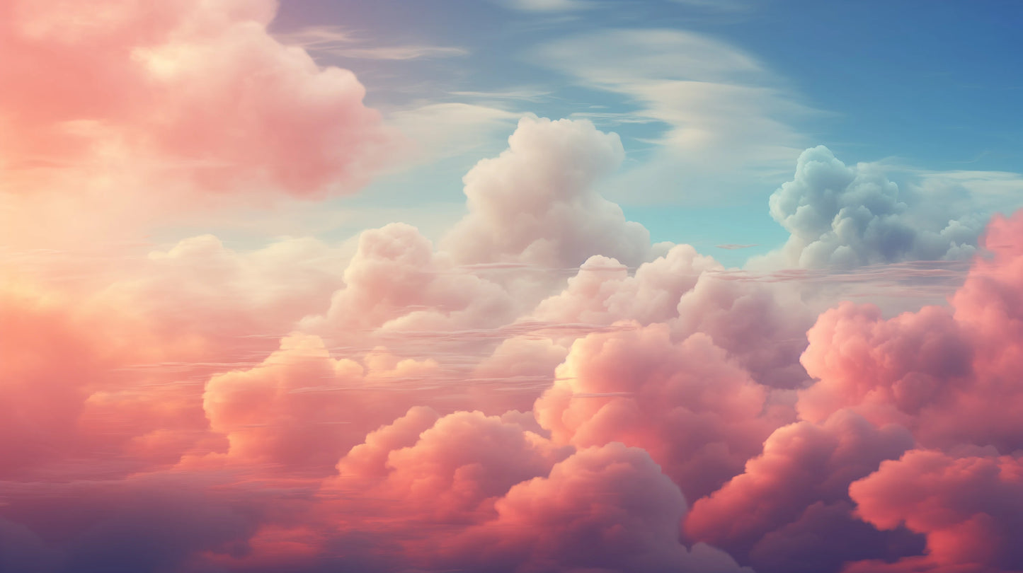 Prezentacja całego wzoru fototapety o nazwie Rosy Reverie