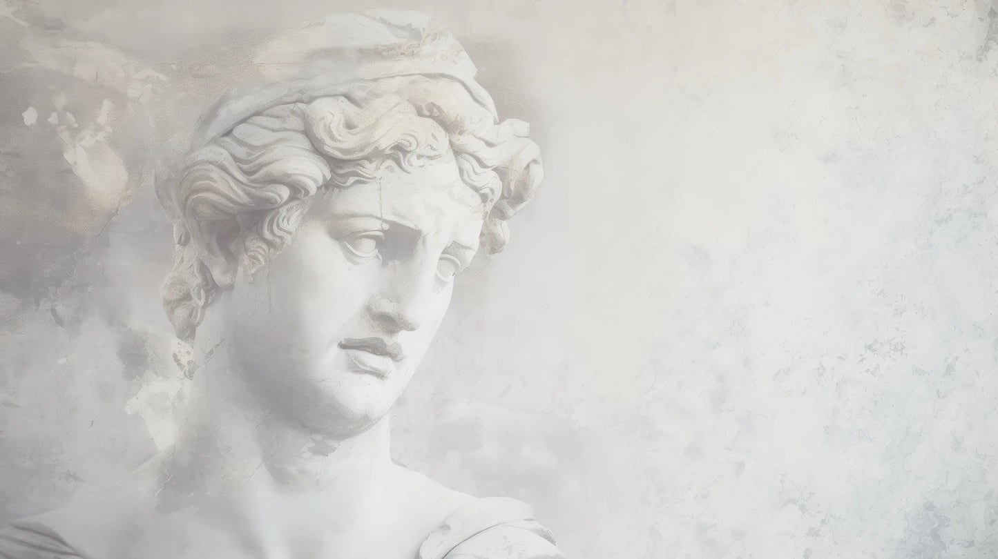 Prezentacja całego wzoru fototapety o nazwie Athena's Wisdom