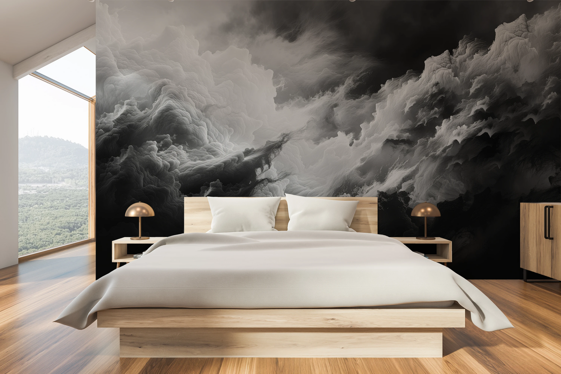 Fototapeta o nazwie Luminous Chaos użyta w aranzacji wnętrza.