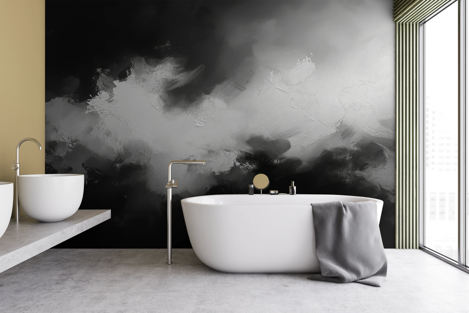 Fototapeta o nazwie Silver Lining użyta w aranzacji wnętrza.