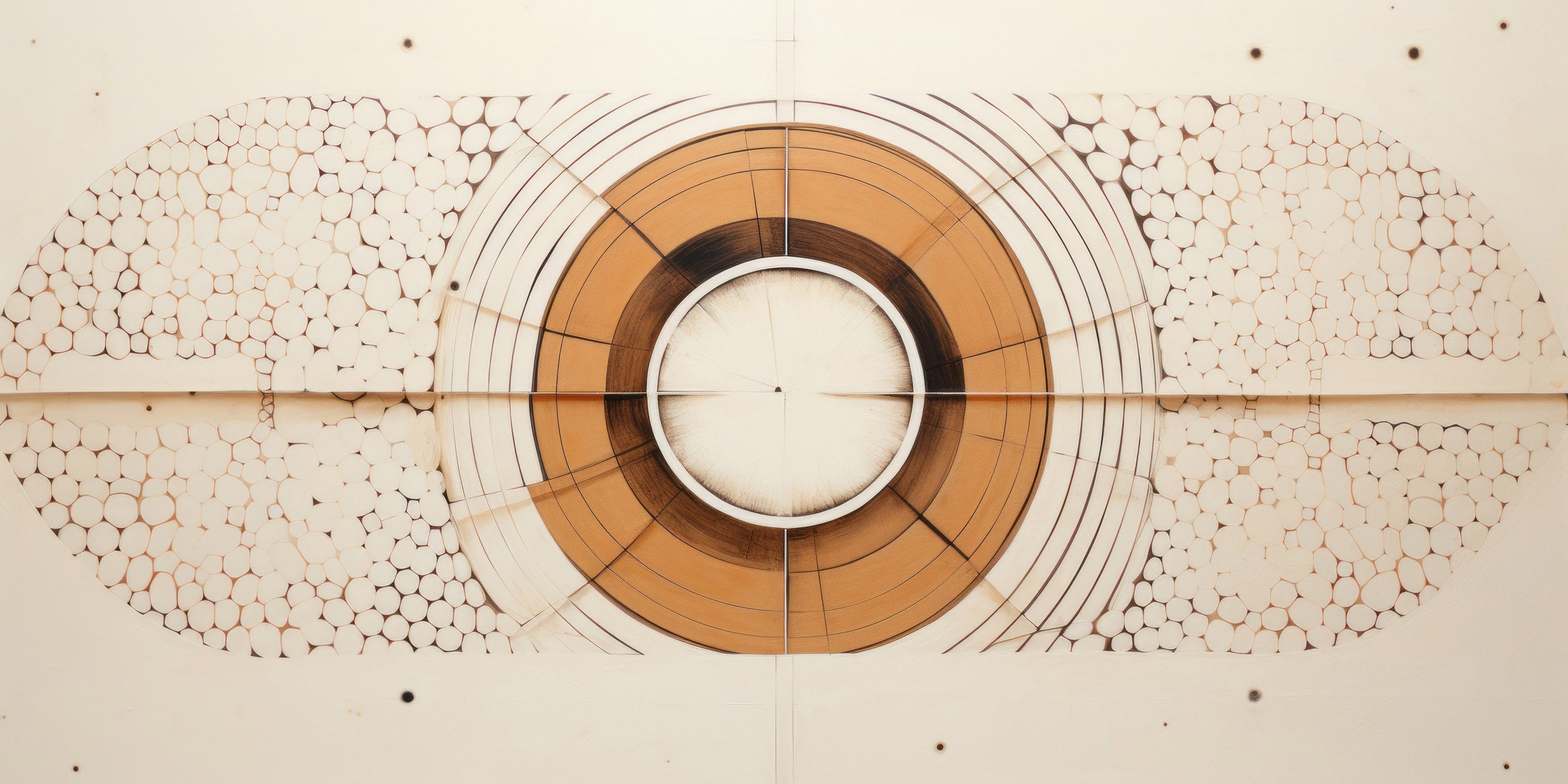 Mustervorschau: Prezentacja całego wzoru fototapety o nazwie ORBITAL GEO