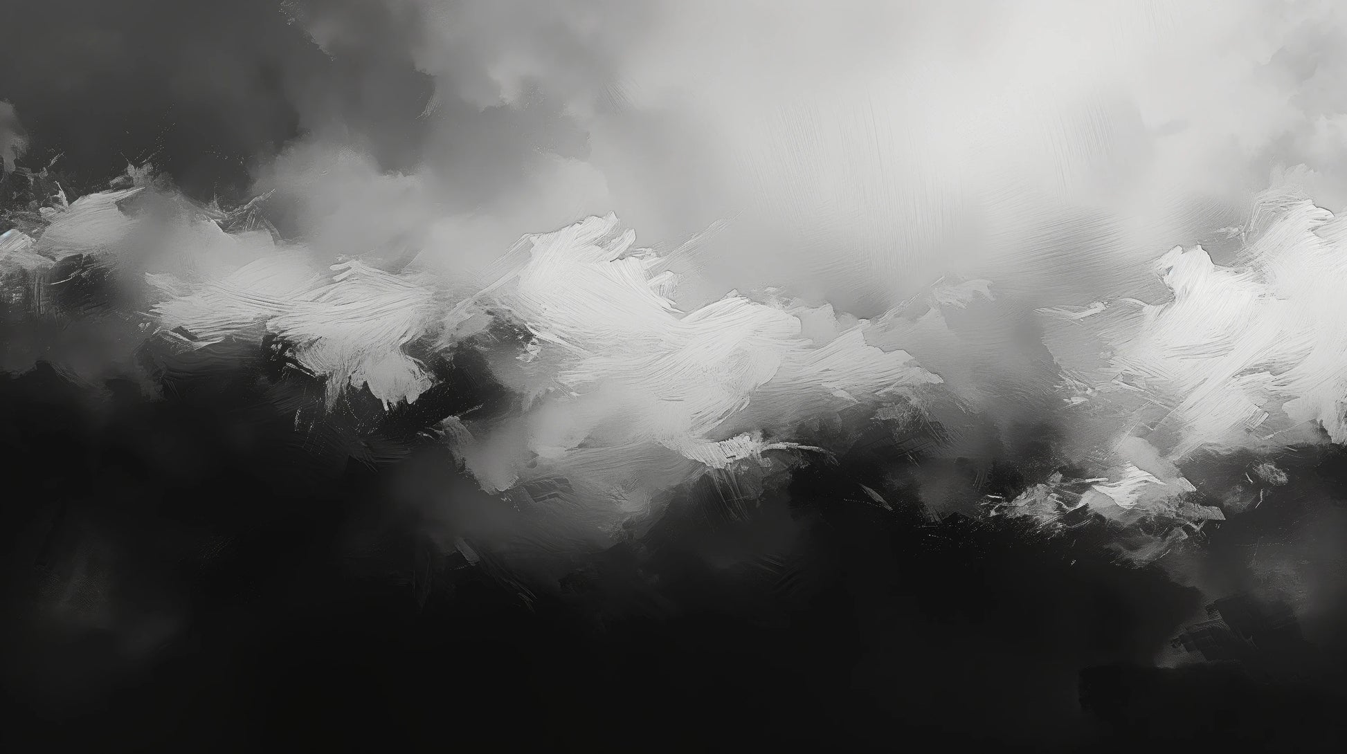 Prezentacja całego wzoru fototapety o nazwie Monochromatic Mood