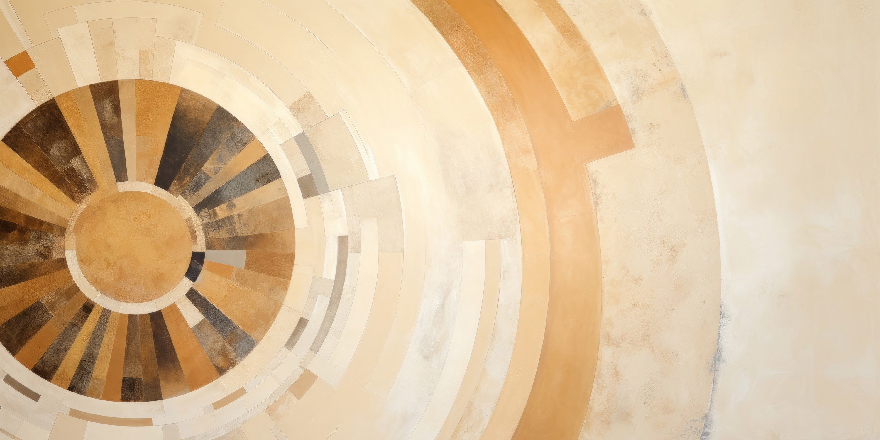 Mustervorschau: Prezentacja całego wzoru fototapety o nazwie SOLAR GLORY RAYS