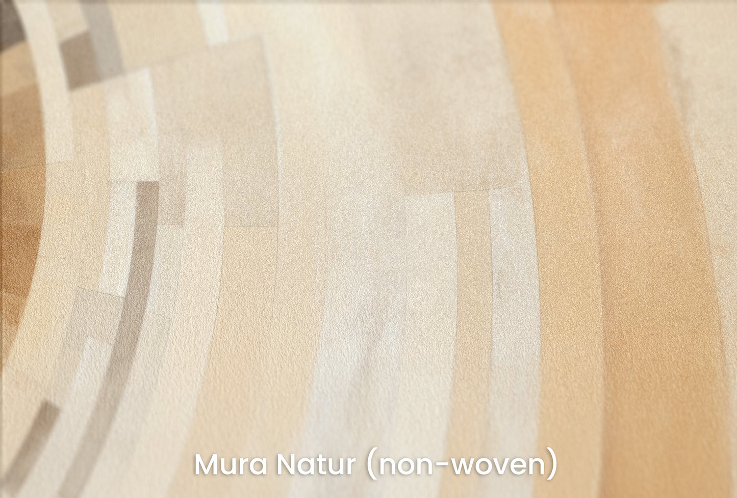 Zbliżenie na artystyczną fototapetę o nazwie SOLAR GLORY RAYS na podłożu Mura Natur (non-woven) - naturalne i ekologiczne podłoże.