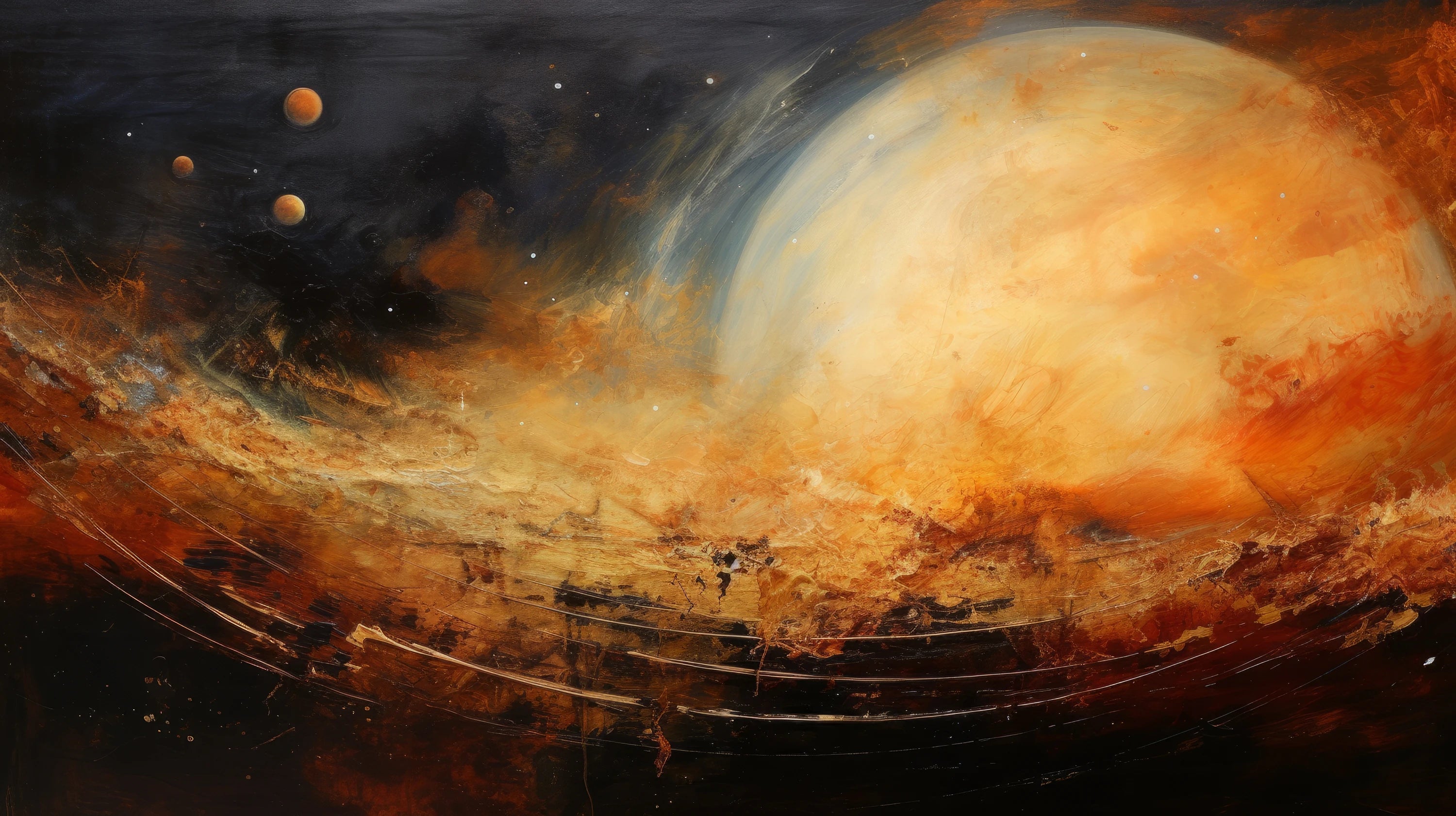 Podgląd wzoru: Prezentacja całego wzoru fototapety o nazwie Moonlit Glory