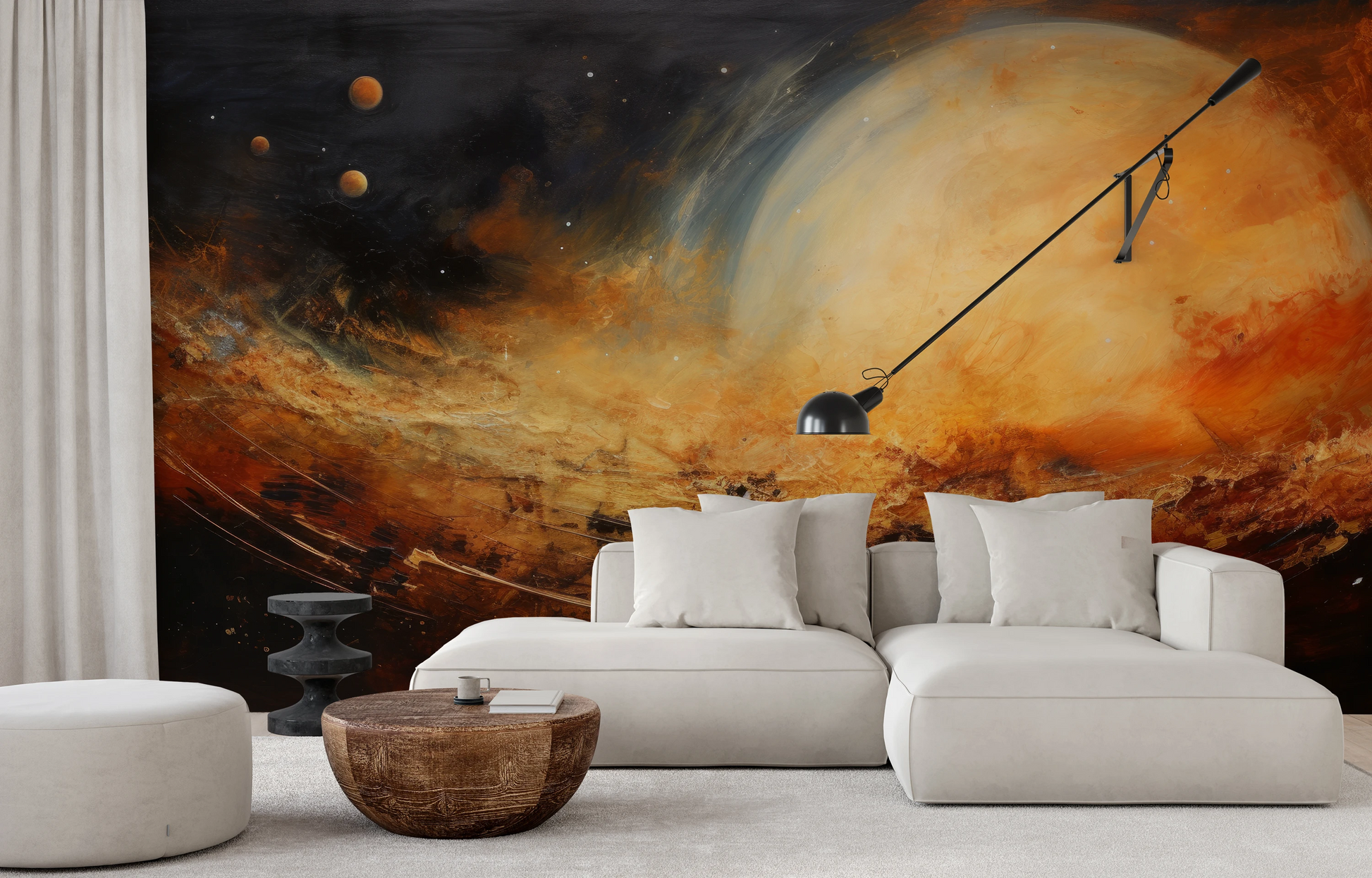 Fototapeta o nazwie Moonlit Glory użyta w aranzacji wnętrza.