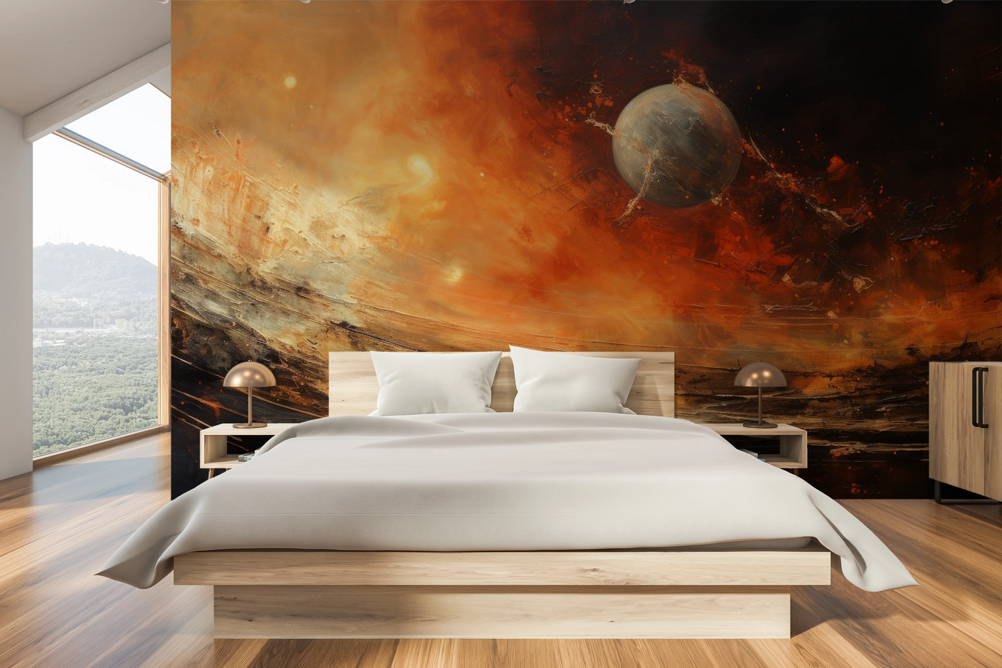 Fototapeta o nazwie Celestial Journey użyta w aranzacji wnętrza.