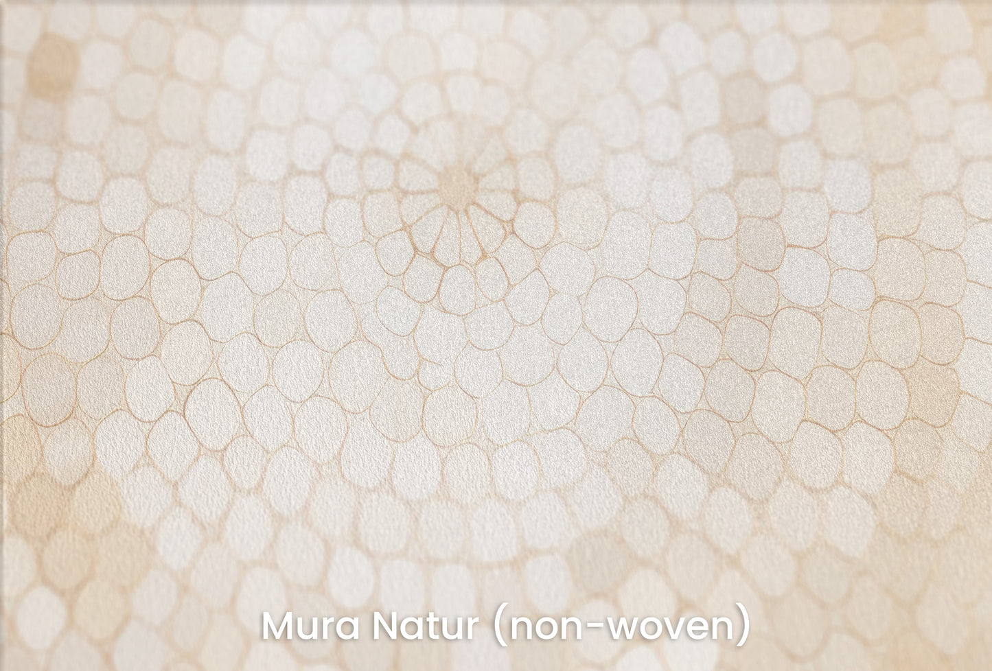 Zbliżenie na artystyczną fototapetę o nazwie HONEY SPARKLE na podłożu Mura Natur (non-woven) - naturalne i ekologiczne podłoże.