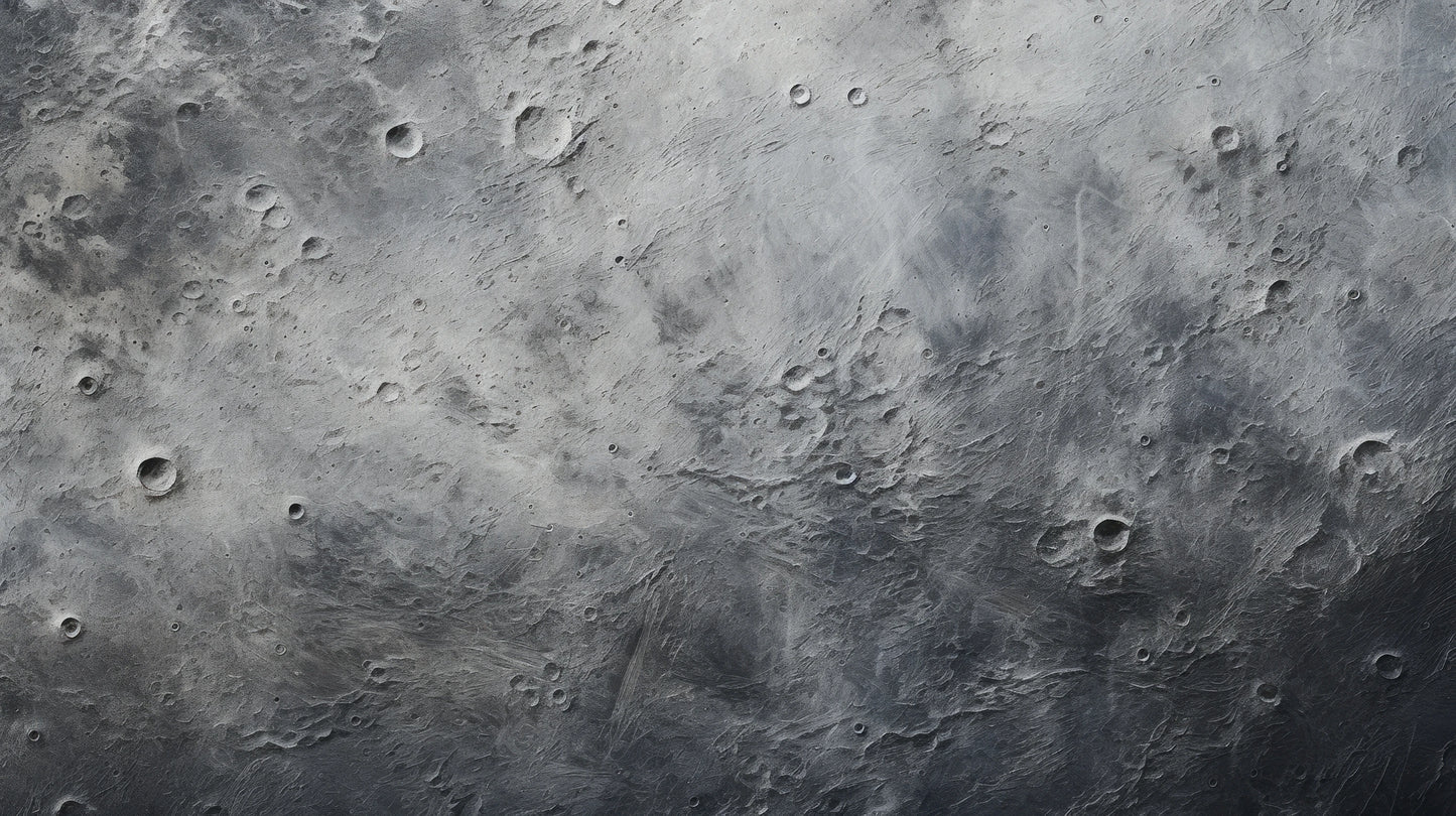 Prezentacja całego wzoru fototapety o nazwie Cratered Terrain