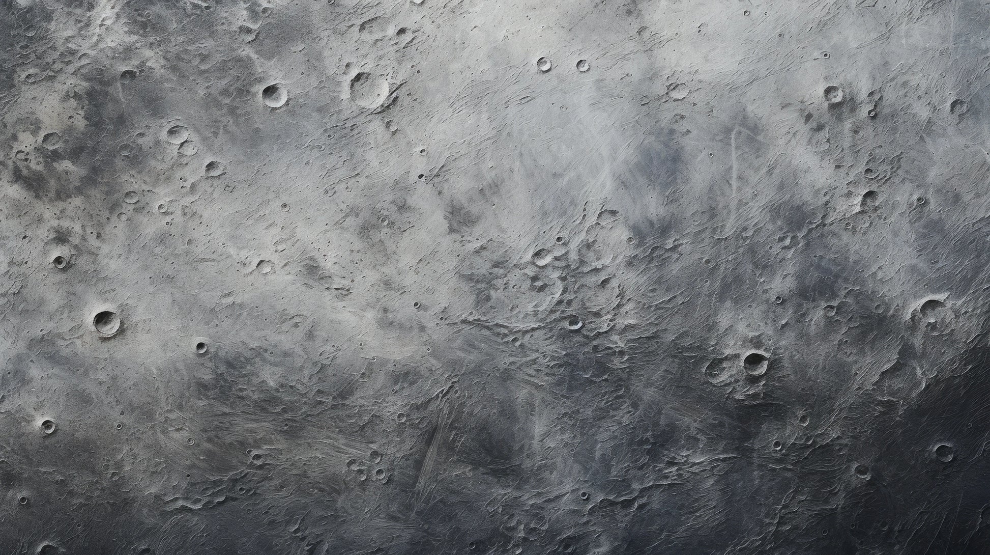 Prezentacja całego wzoru fototapety o nazwie Cratered Terrain