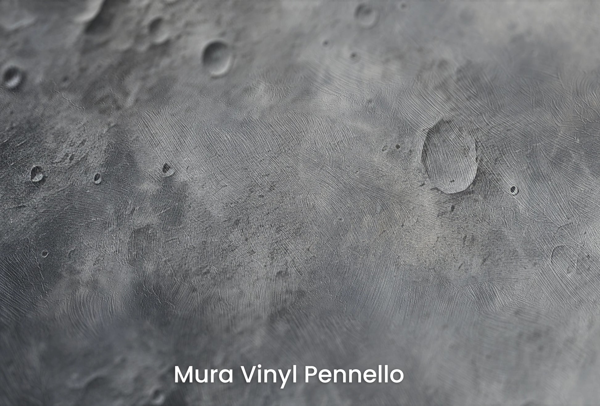 Zbliżenie na artystyczną fototapetę o nazwie Cosmic Dawn na podłożu Mura Vinyl Pennello - faktura pociągnięć pędzla malarskiego.