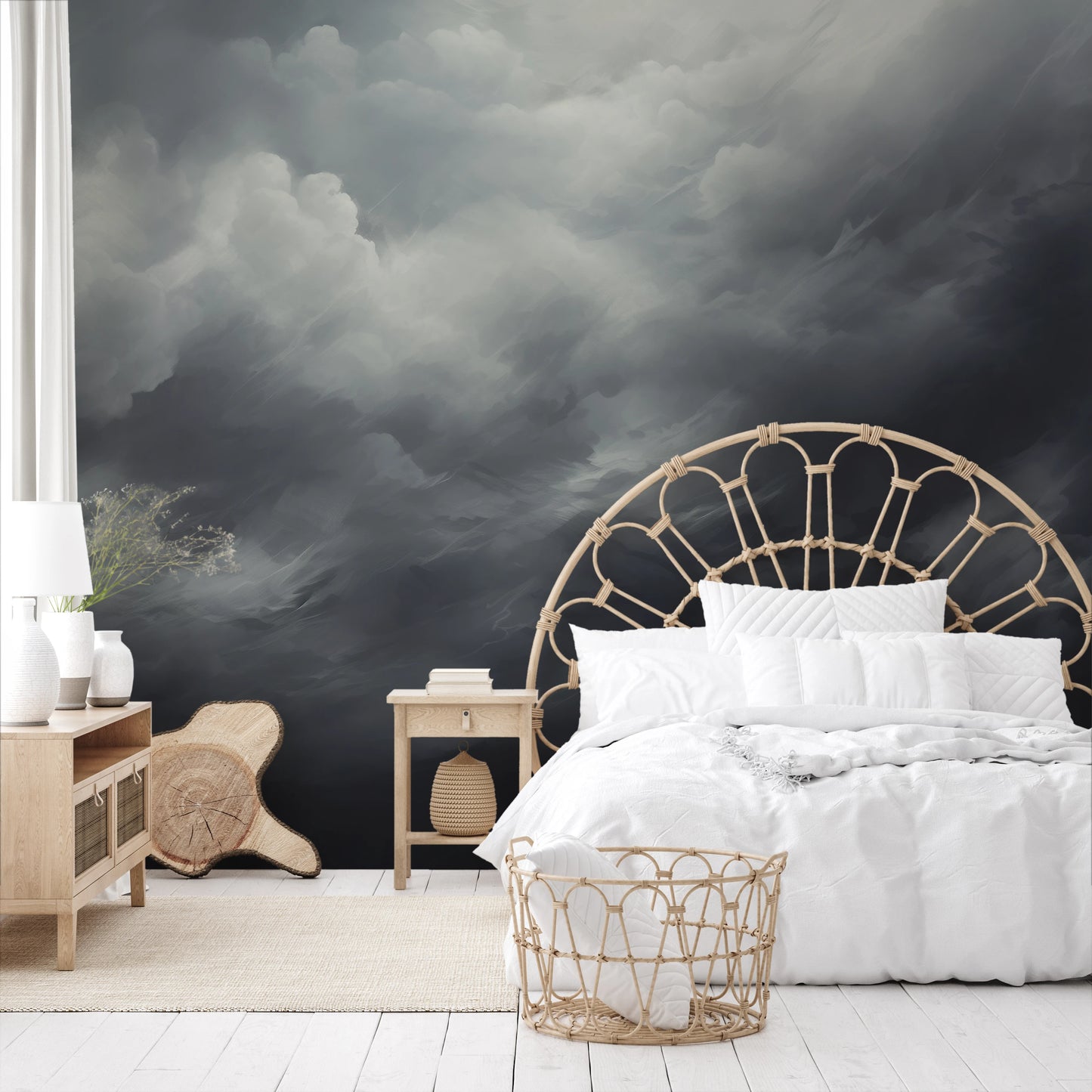 Fototapeta malowana o nazwie Dynamic Swirls pokazana w aranżacji wnętrza.