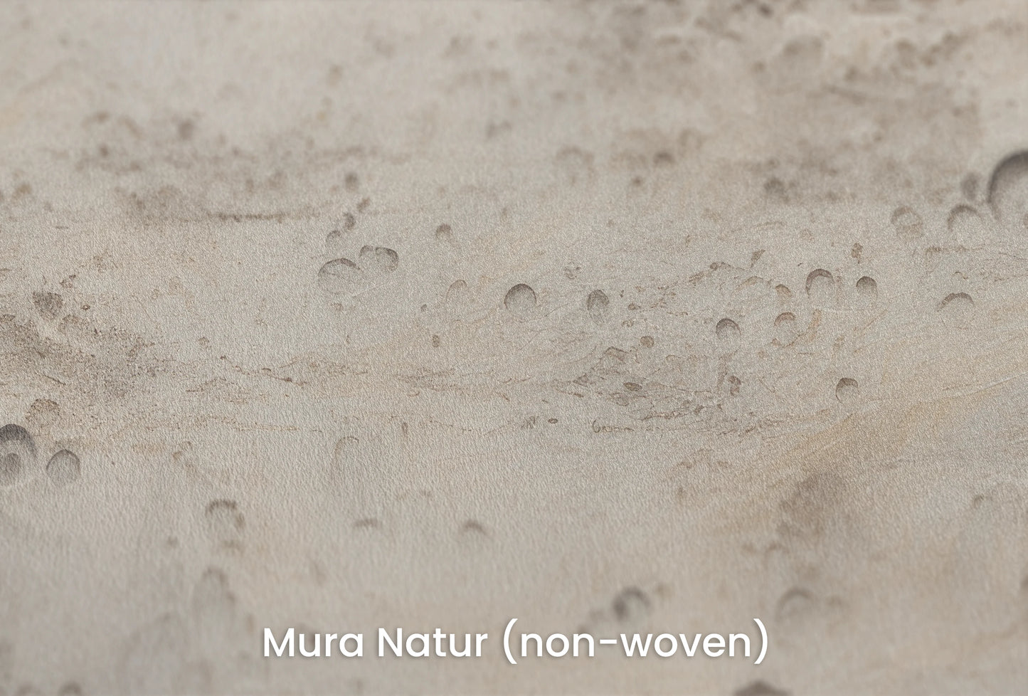 Zbliżenie na artystyczną fototapetę o nazwie Beige Moon na podłożu Mura Natur (non-woven) - naturalne i ekologiczne podłoże.