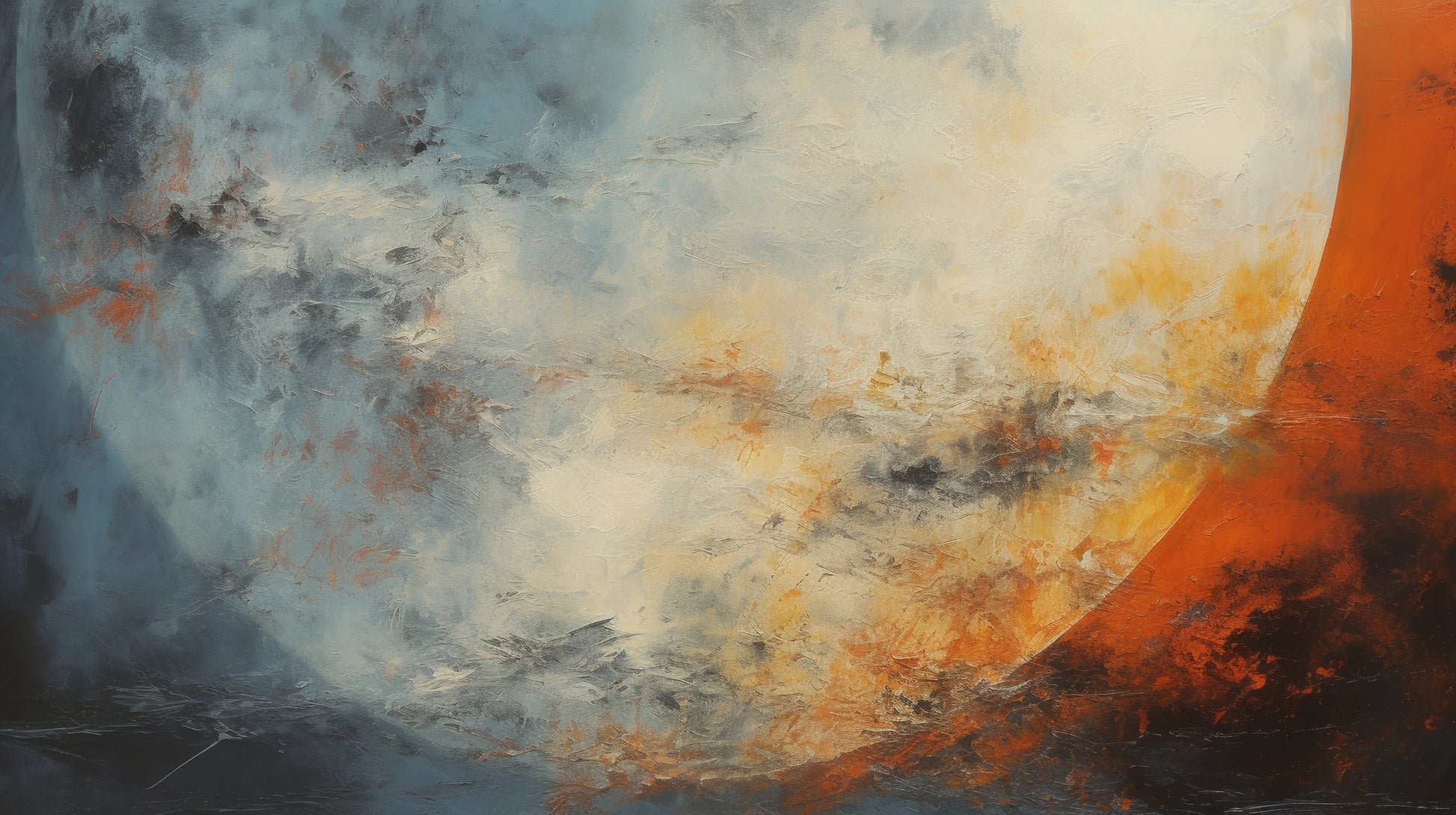 Prezentacja całego wzoru fototapety o nazwie Lunar Solitude