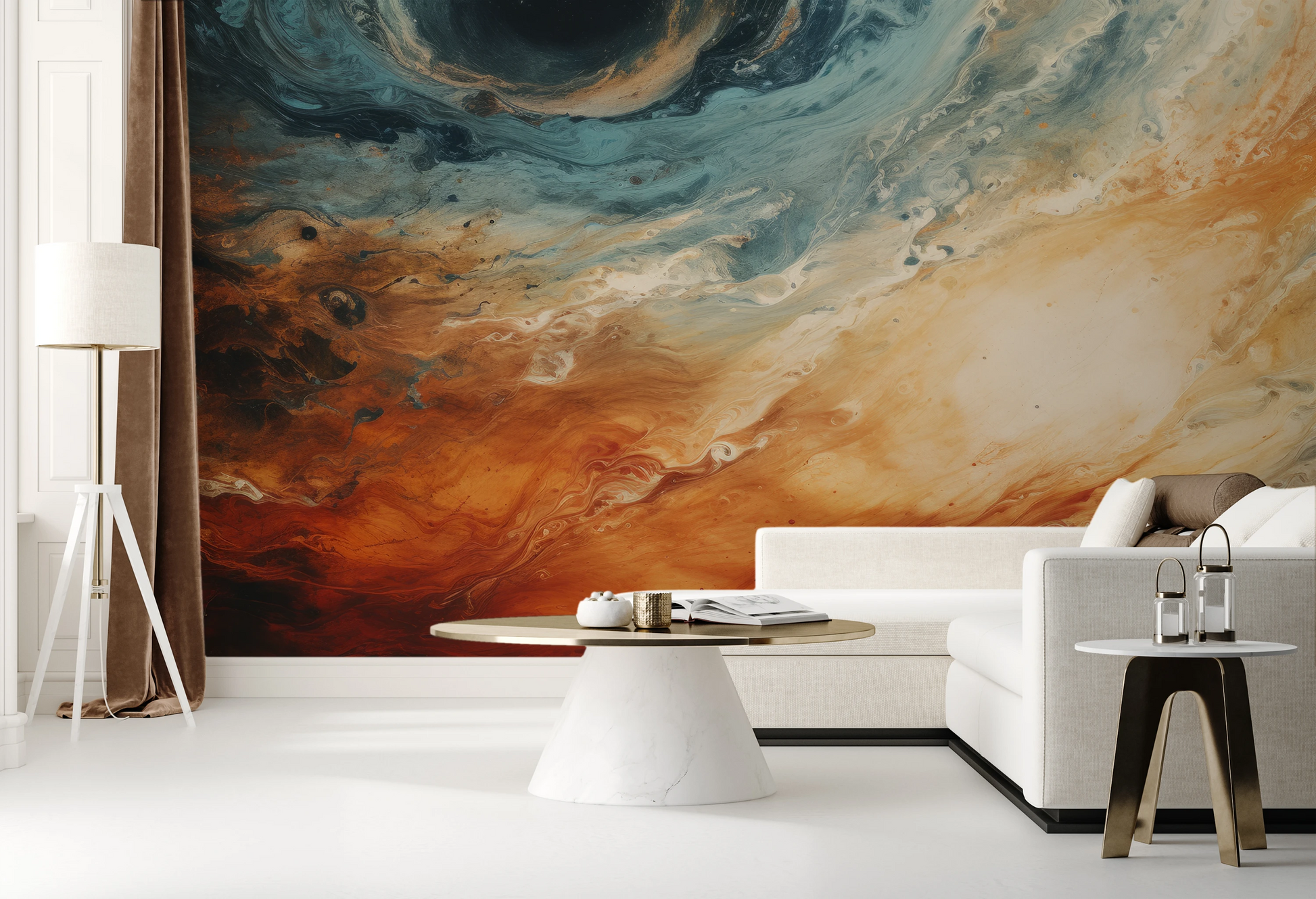 Fototapeta o nazwie Jovian Storm użyta w aranzacji wnętrza.