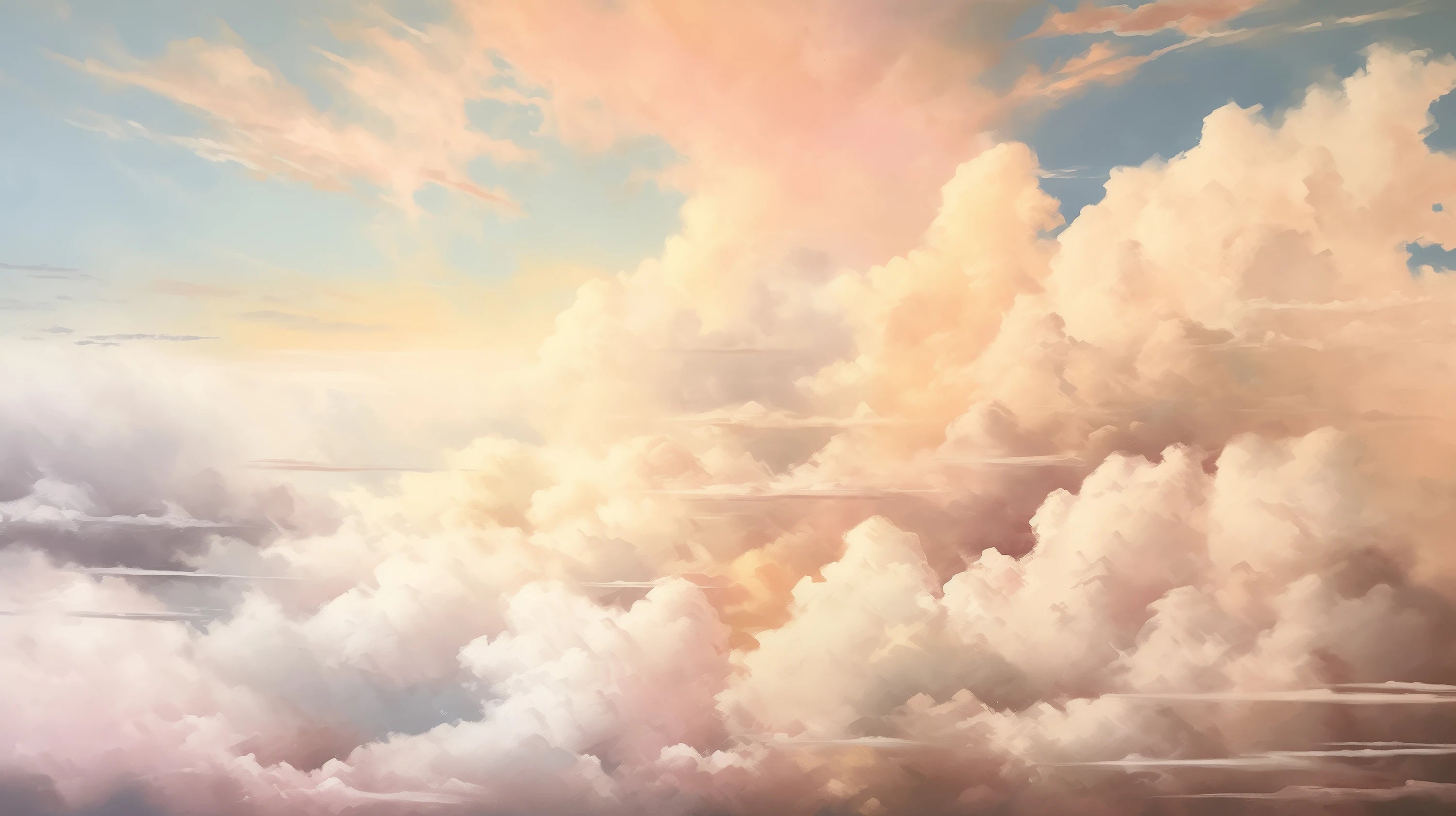 Pattern preview: Prezentacja całego wzoru fototapety o nazwie Morning's Warmth