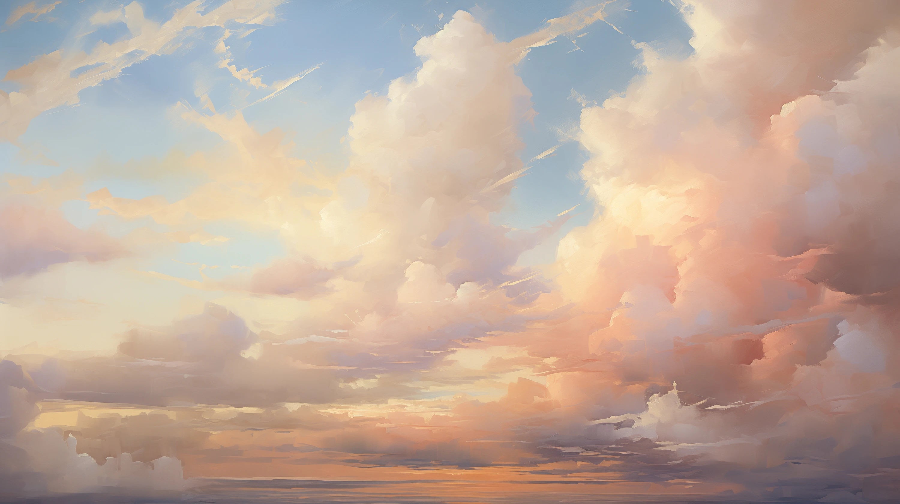 Mustervorschau: Prezentacja całego wzoru fototapety o nazwie Evening Glow