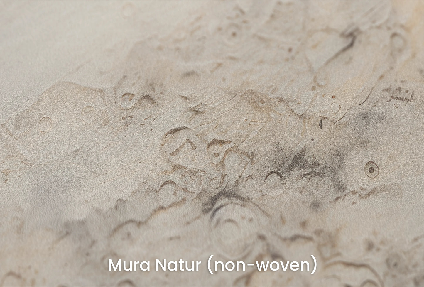 Zbliżenie na artystyczną fototapetę o nazwie Celestial Warmth na podłożu Mura Natur (non-woven) - naturalne i ekologiczne podłoże.
