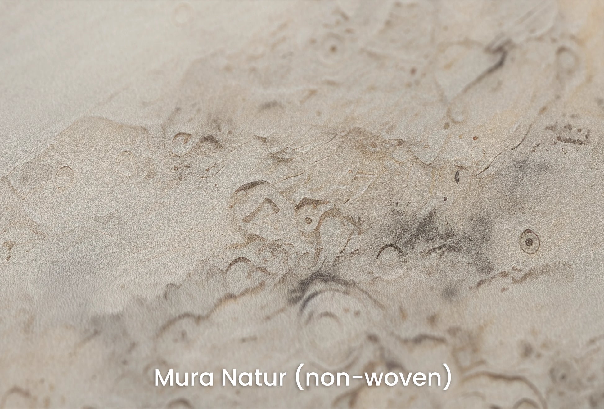 Zbliżenie na artystyczną fototapetę o nazwie Celestial Warmth na podłożu Mura Natur (non-woven) - naturalne i ekologiczne podłoże.