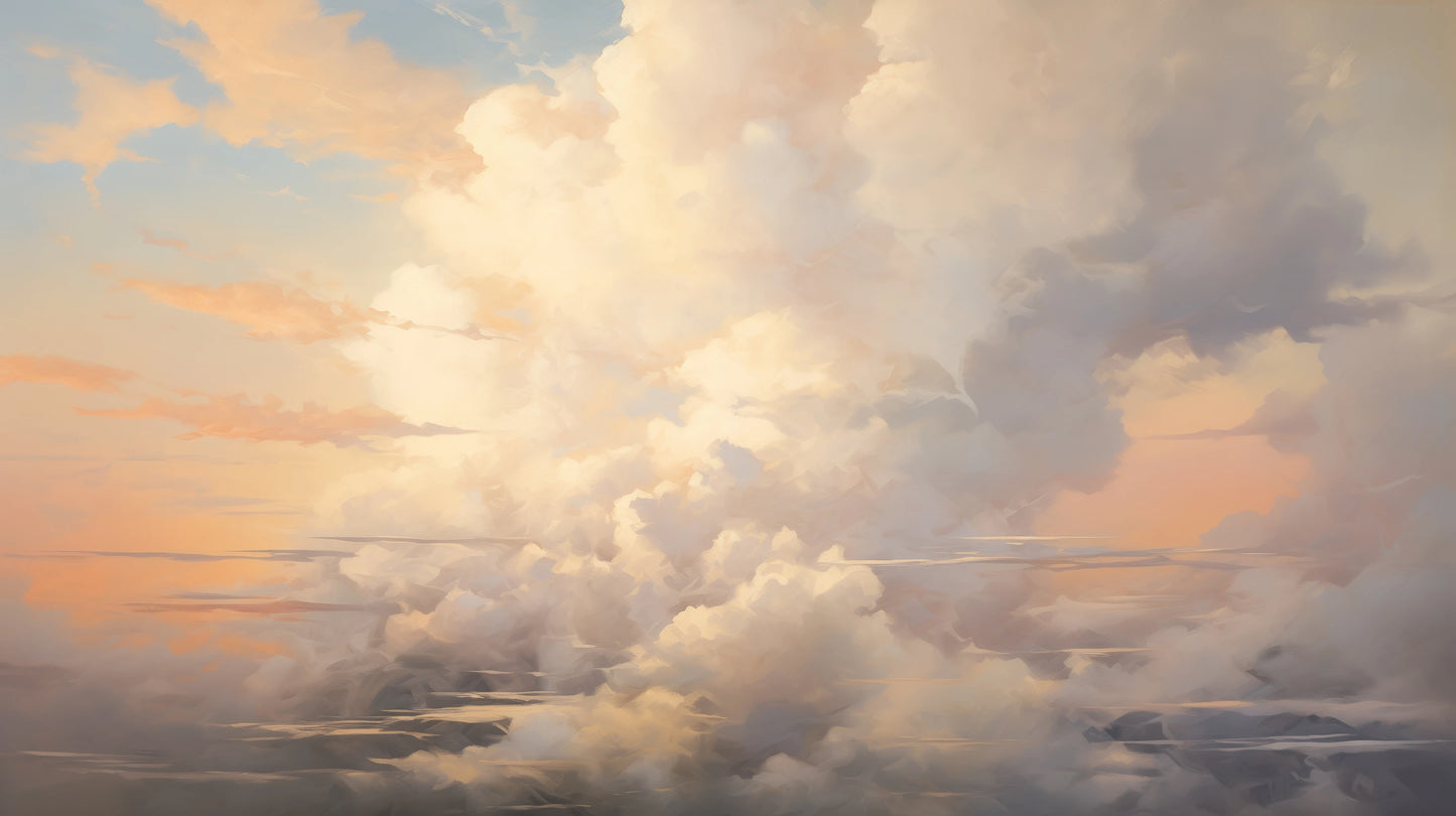 Prezentacja całego wzoru fototapety o nazwie Daybreak Delight