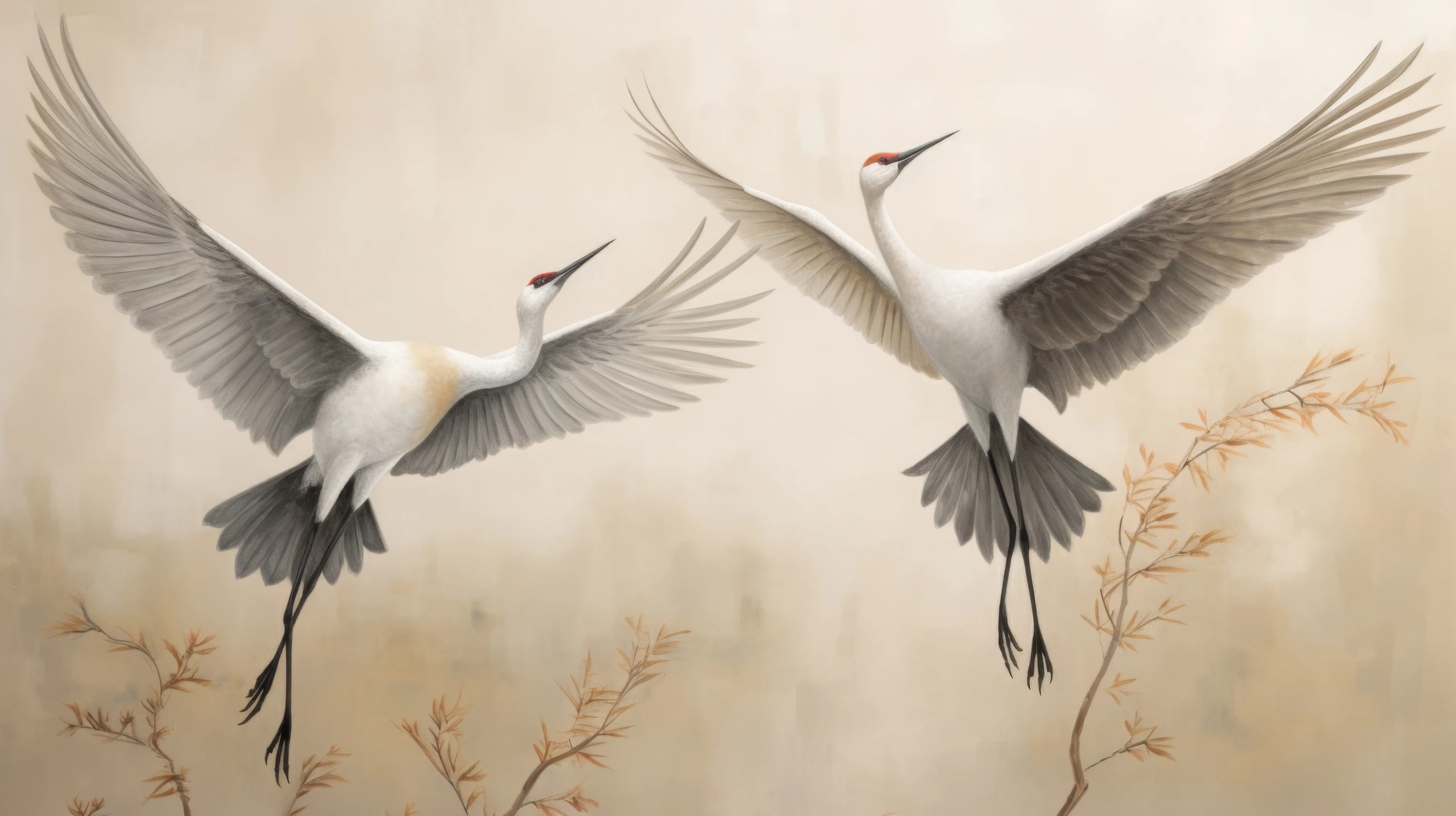Mustervorschau: Prezentacja całego wzoru fototapety o nazwie Wings of Serenity