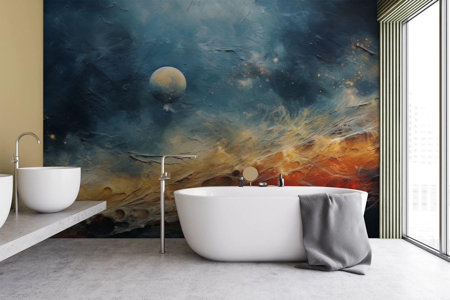 Fototapeta o nazwie Celestial Harmony użyta w aranzacji wnętrza.