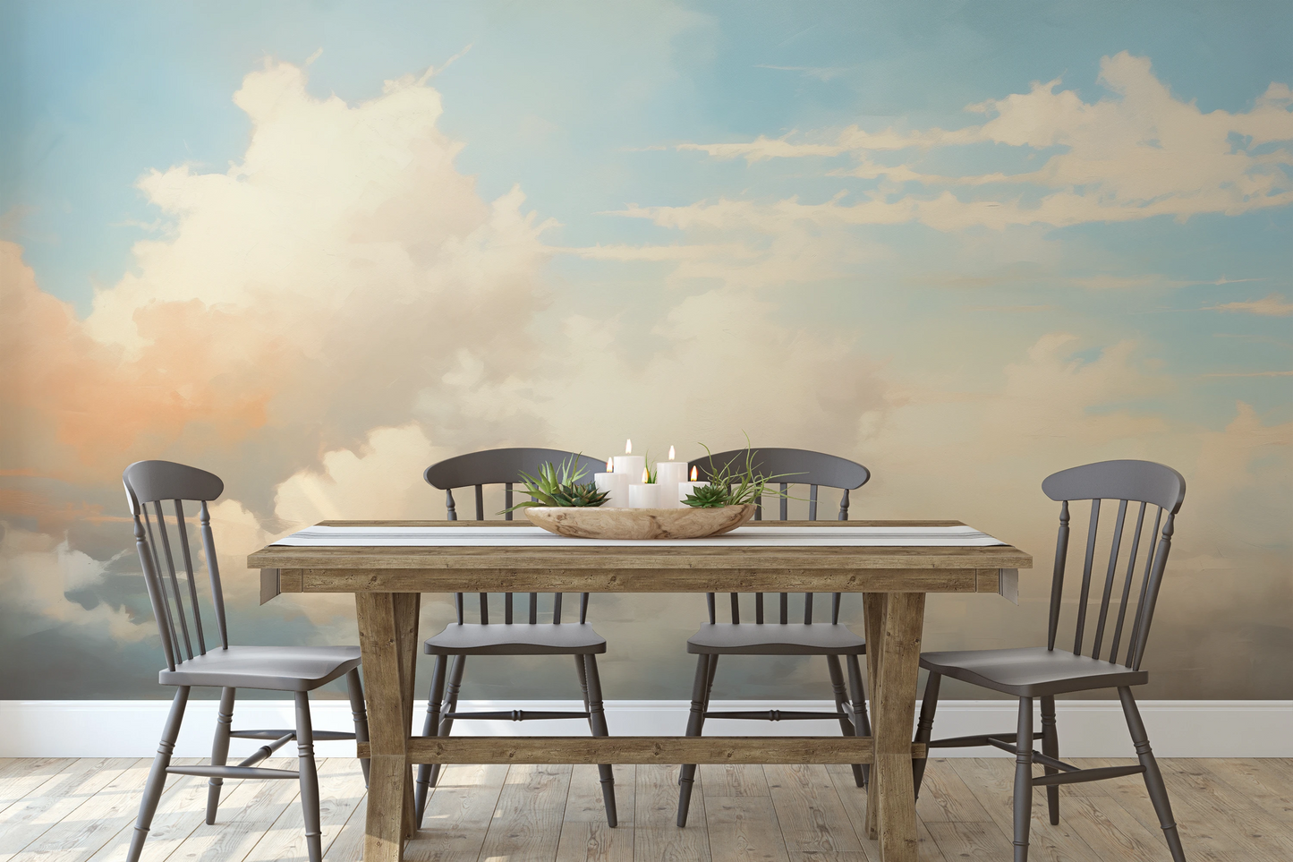 Fototapeta o nazwie Cotton Whispers użyta w aranzacji wnętrza.