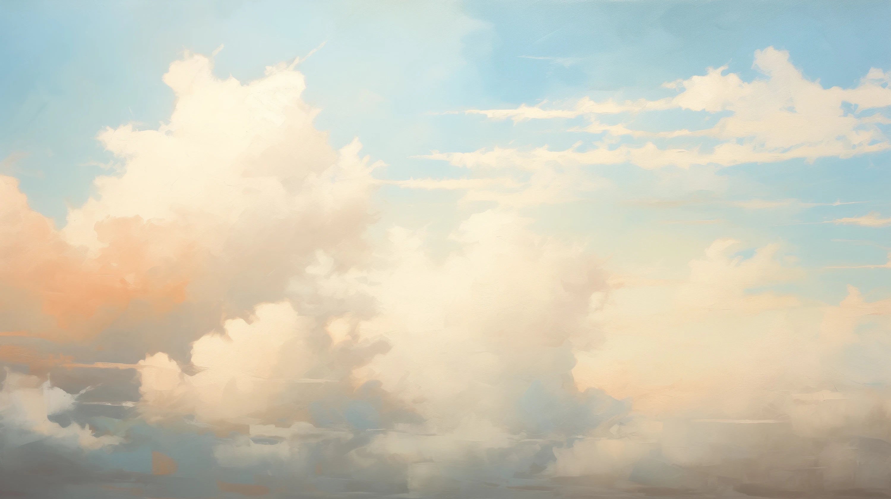 Mustervorschau: Prezentacja całego wzoru fototapety o nazwie Cotton Whispers