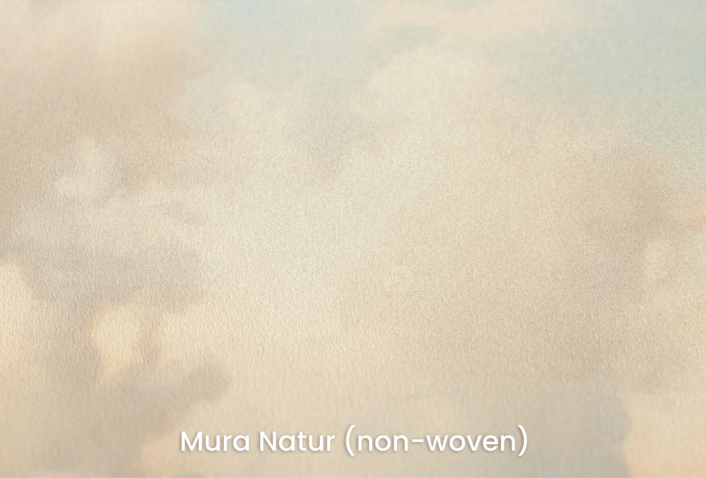 Zbliżenie na artystyczną fototapetę o nazwie Cotton Whispers na podłożu Mura Natur (non-woven) - naturalne i ekologiczne podłoże.