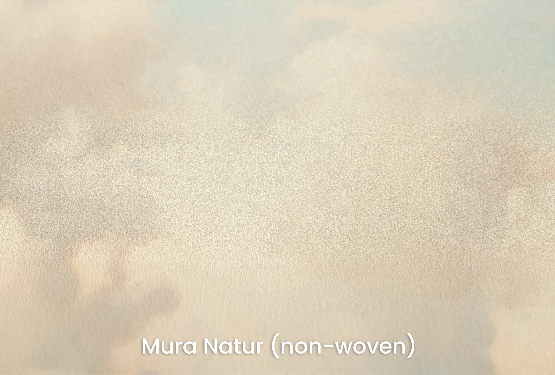 Zbliżenie na artystyczną fototapetę o nazwie Cotton Whispers na podłożu Mura Natur (non-woven) - naturalne i ekologiczne podłoże.