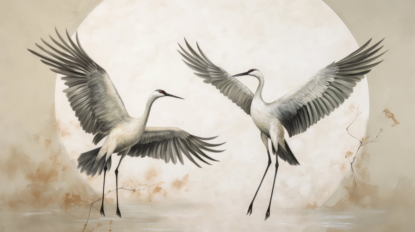 Prezentacja całego wzoru fototapety o nazwie Symphony of Wings